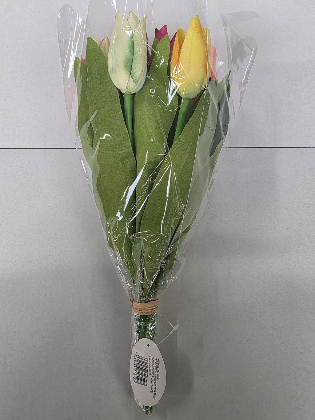 Artificial Tulip Bunch Multi X12 38 cm ( PACKOF 2)