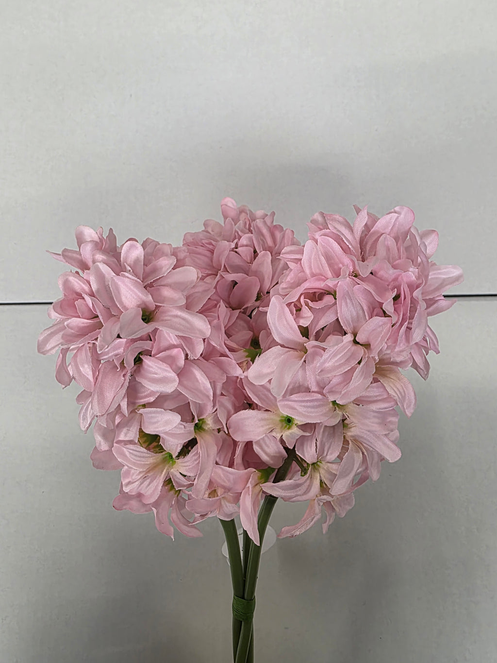 Artificial Hyacinth Bundle Light Pink X3 40cm