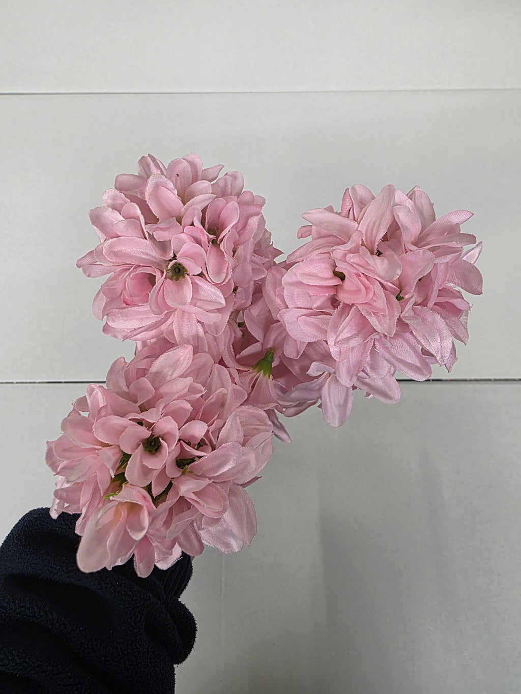 Artificial Hyacinth Bundle Light Pink X3 40cm