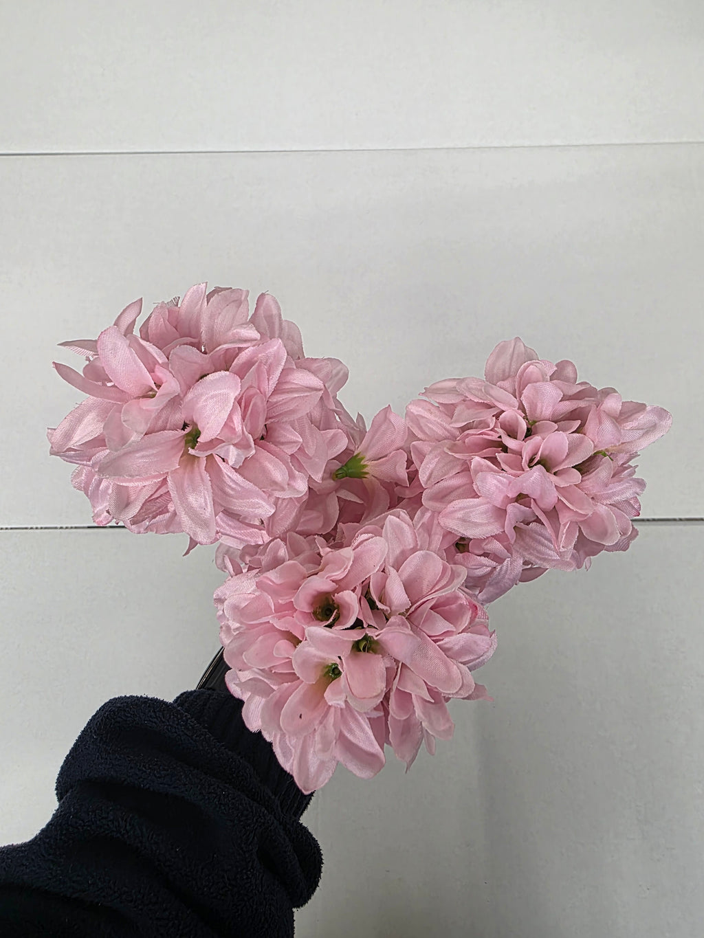 Artificial Hyacinth Bundle Light Pink X3 40cm