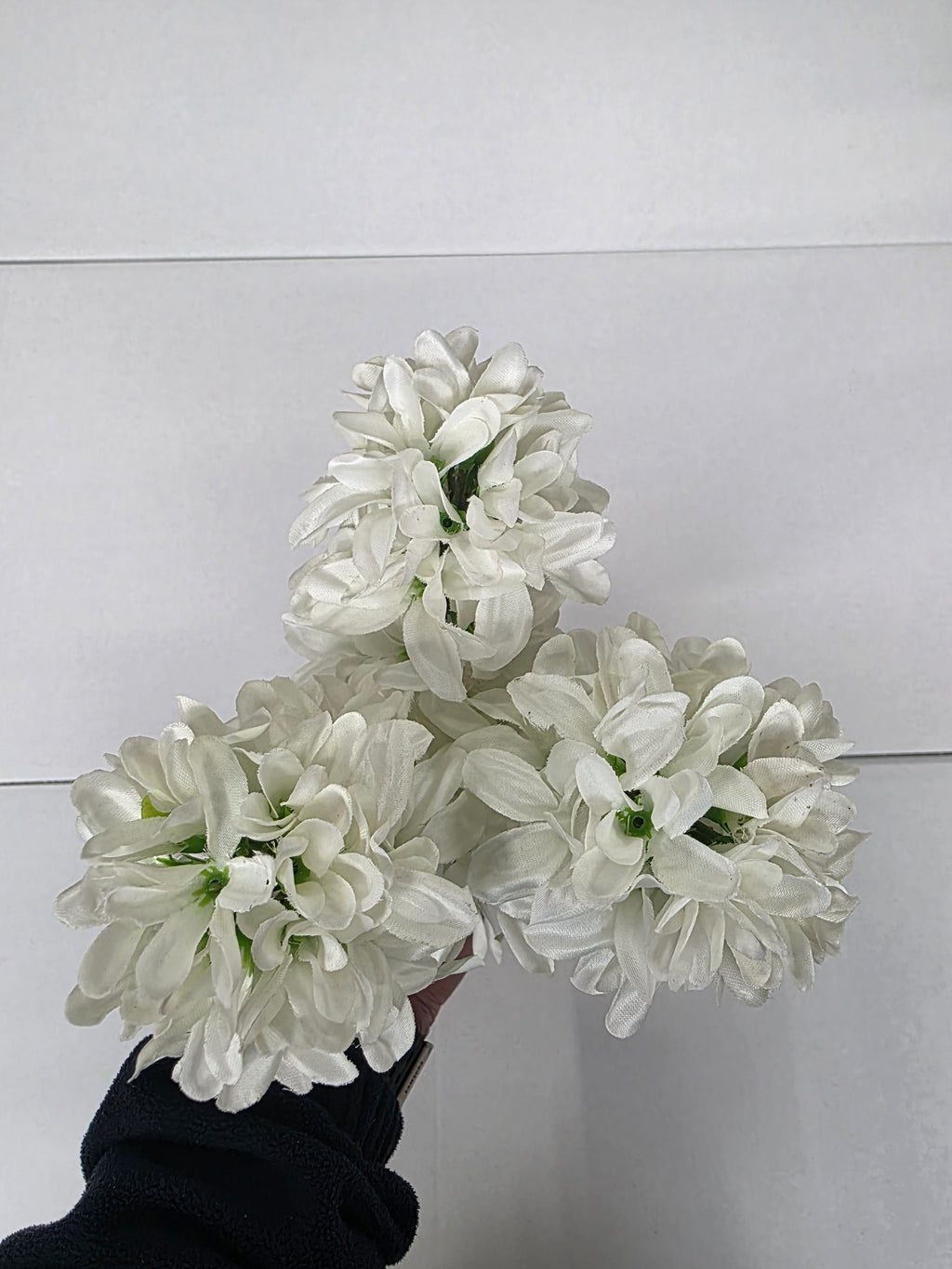 Artificial Hyacinth Bundle White X3 40cm
