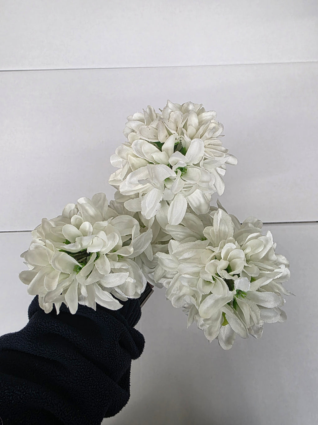 Artificial Hyacinth Bundle White X3 40cm