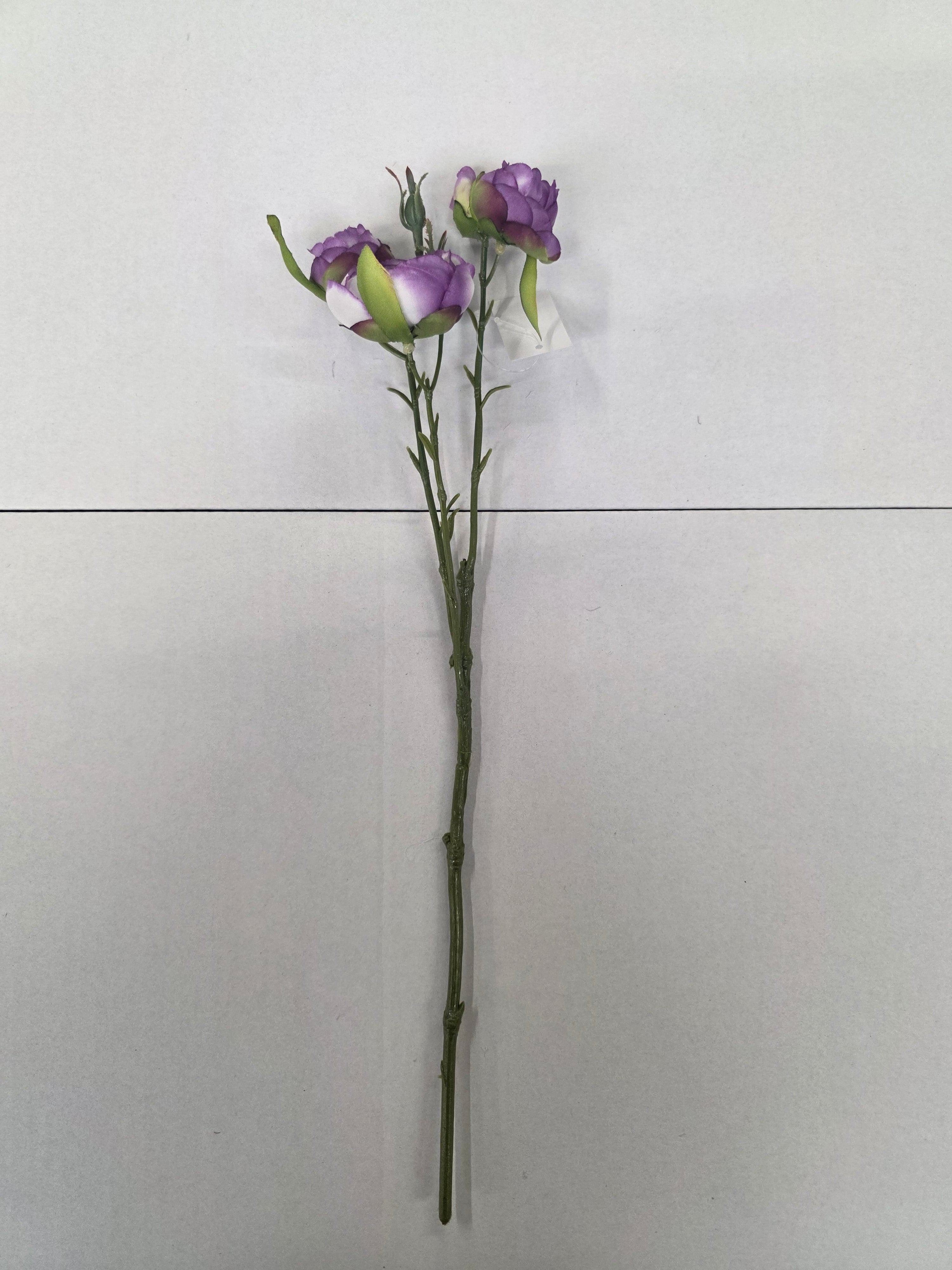 Artificial Silk Lydia Ranunculus Spray Purple (PACK OF 2)