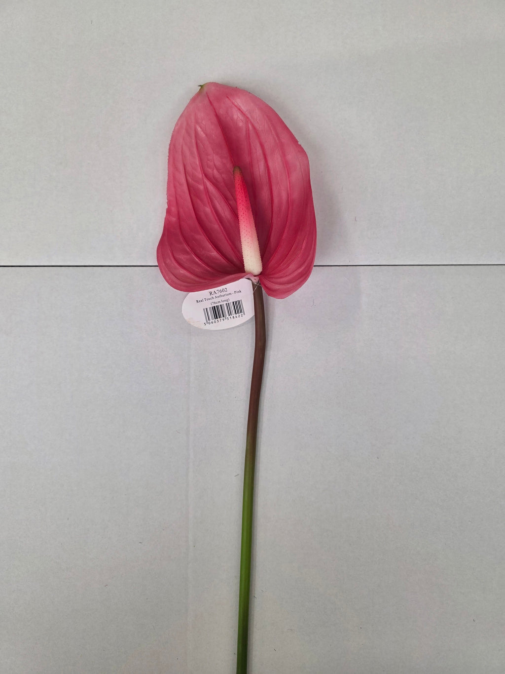 Artificial Anthurium Dark Pink Real Touch 76cm (PACK OF 2)