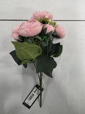 Artificial Bouquet Peony Light Pink 30cm