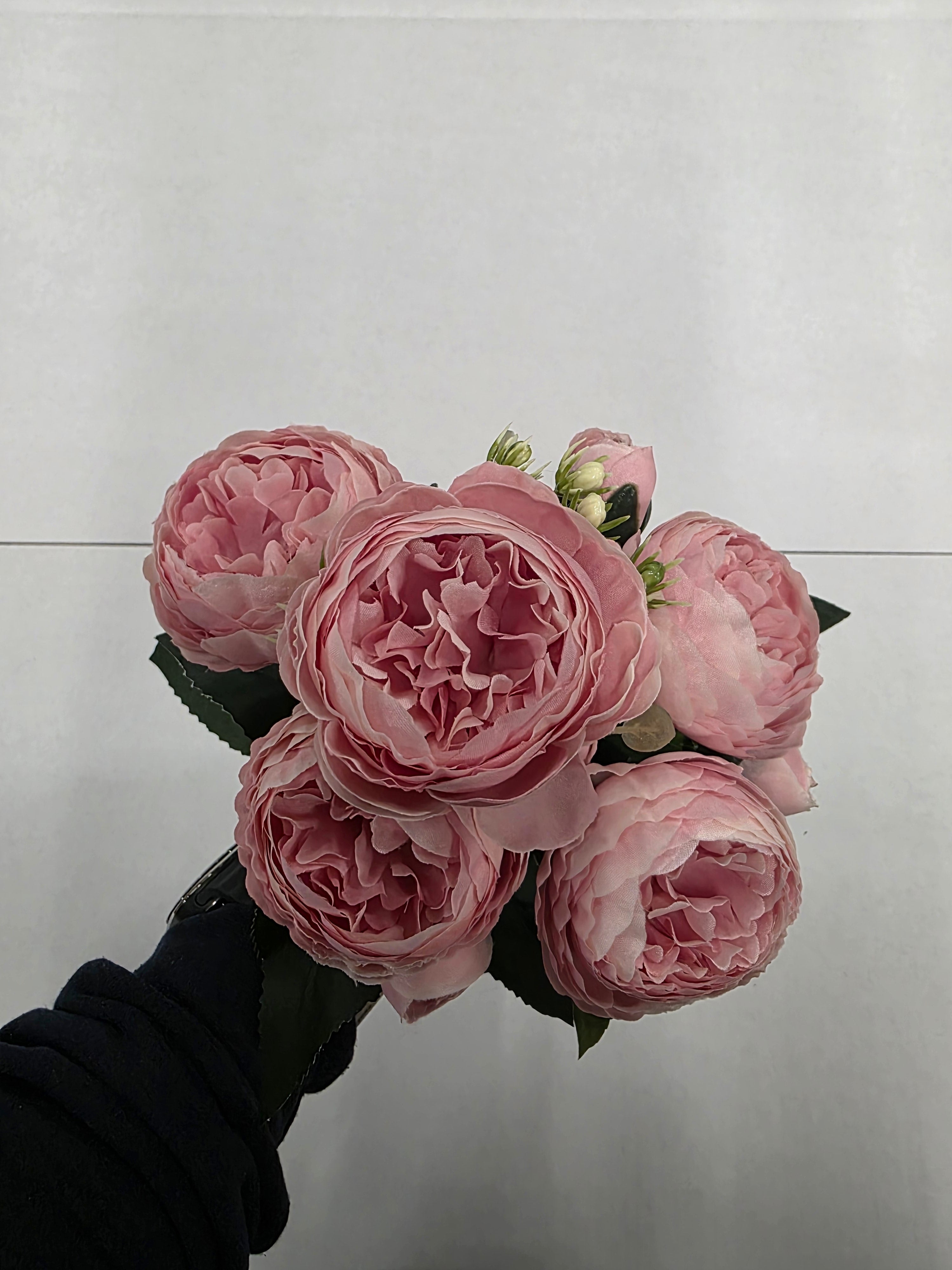 Artificial Bouquet Peony Light Pink 30cm