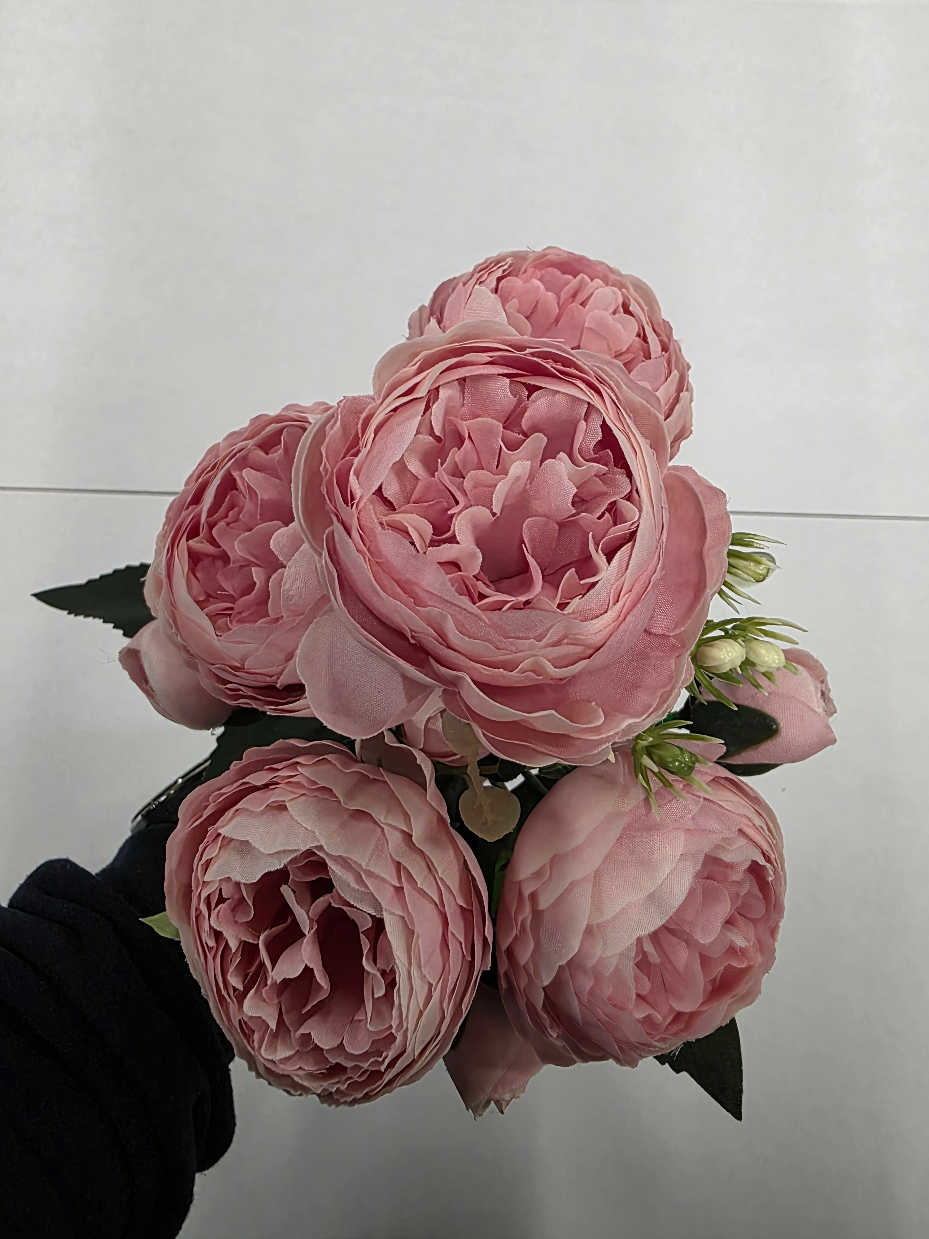 Artificial Bouquet Peony Light Pink 30cm