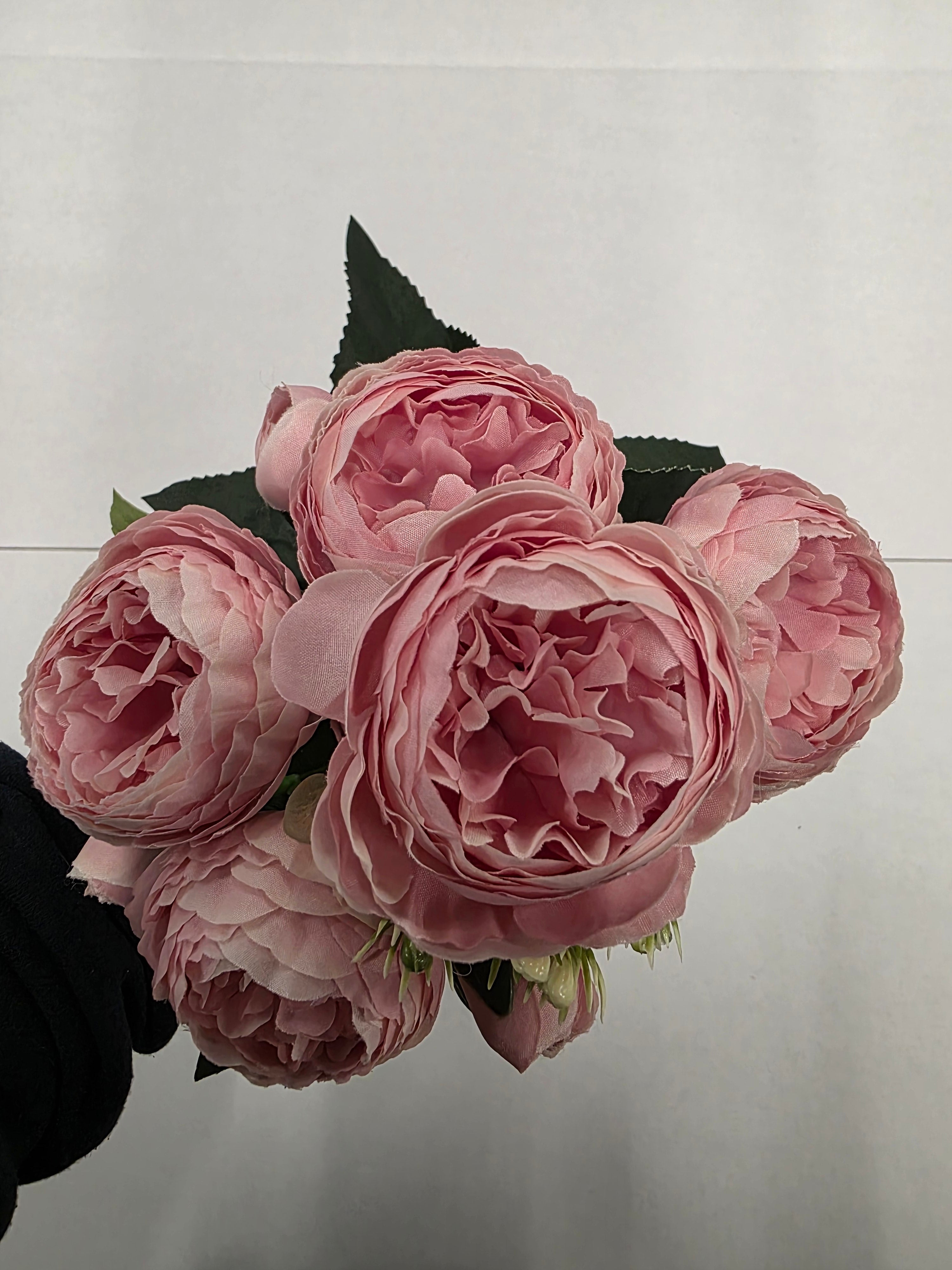 Artificial Bouquet Peony Light Pink 30cm