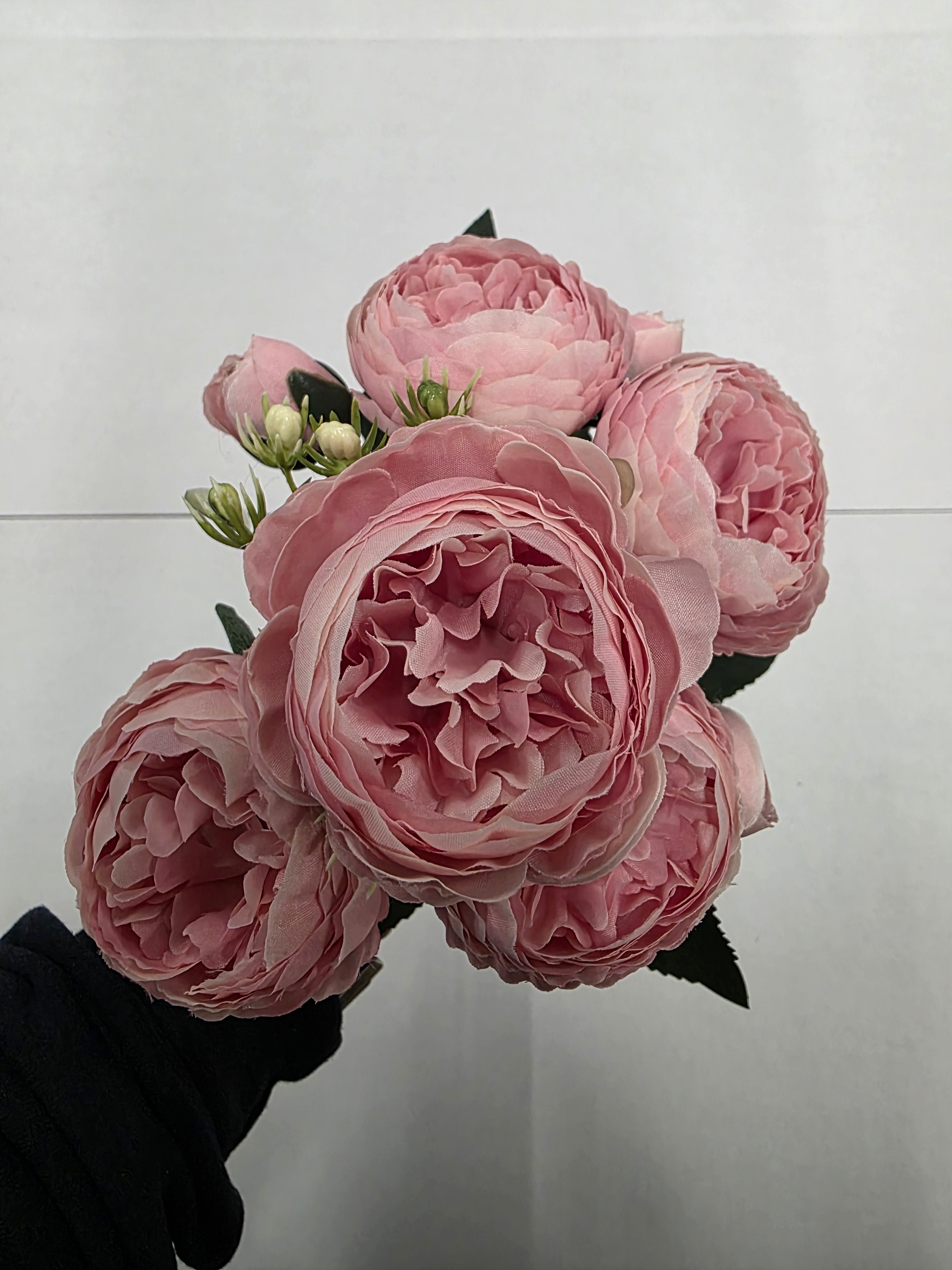 Artificial Bouquet Peony Light Pink 30cm