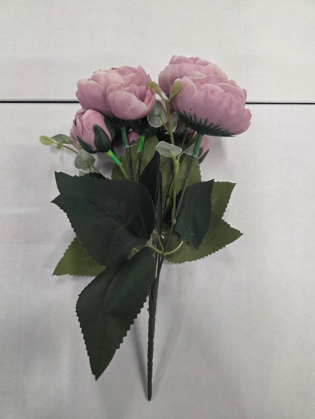 Artificial Bouquet Peony Purple 30cm