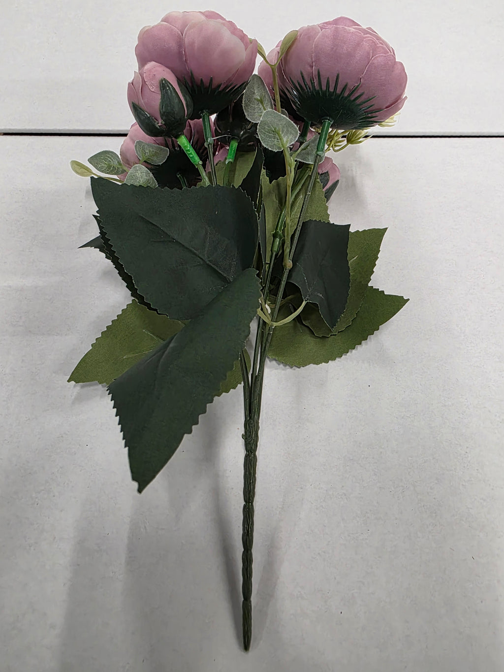 Artificial Bouquet Peony Purple 30cm