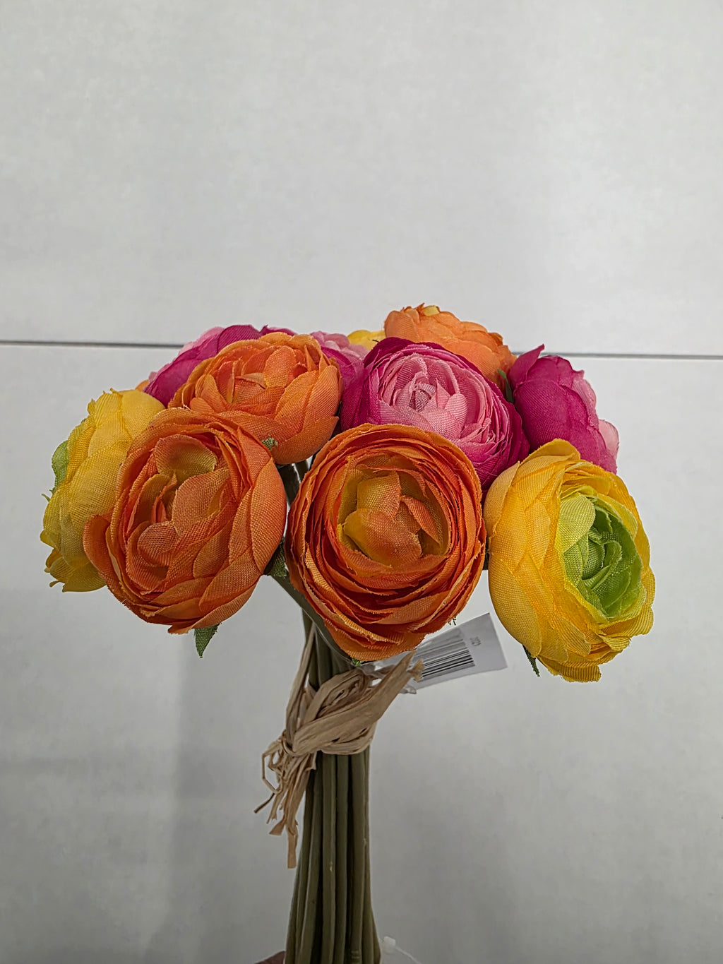 Artificial Mini Ranunculus Bundle Mixed x14