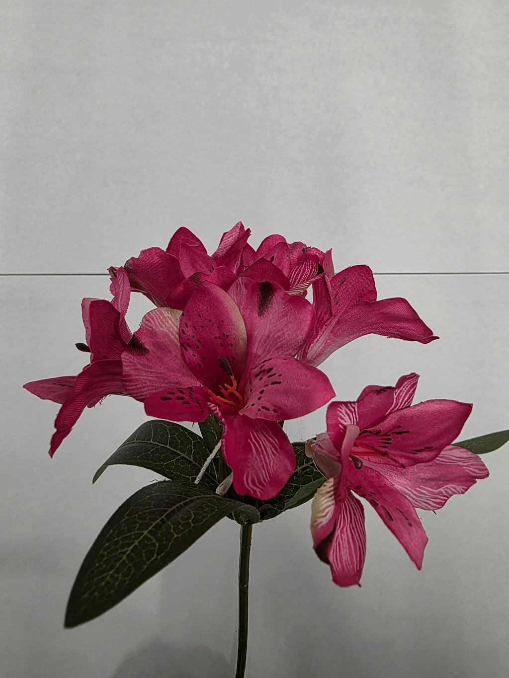 Artificial Alstroemeria Fuchsia 45cm (Pack of 5)