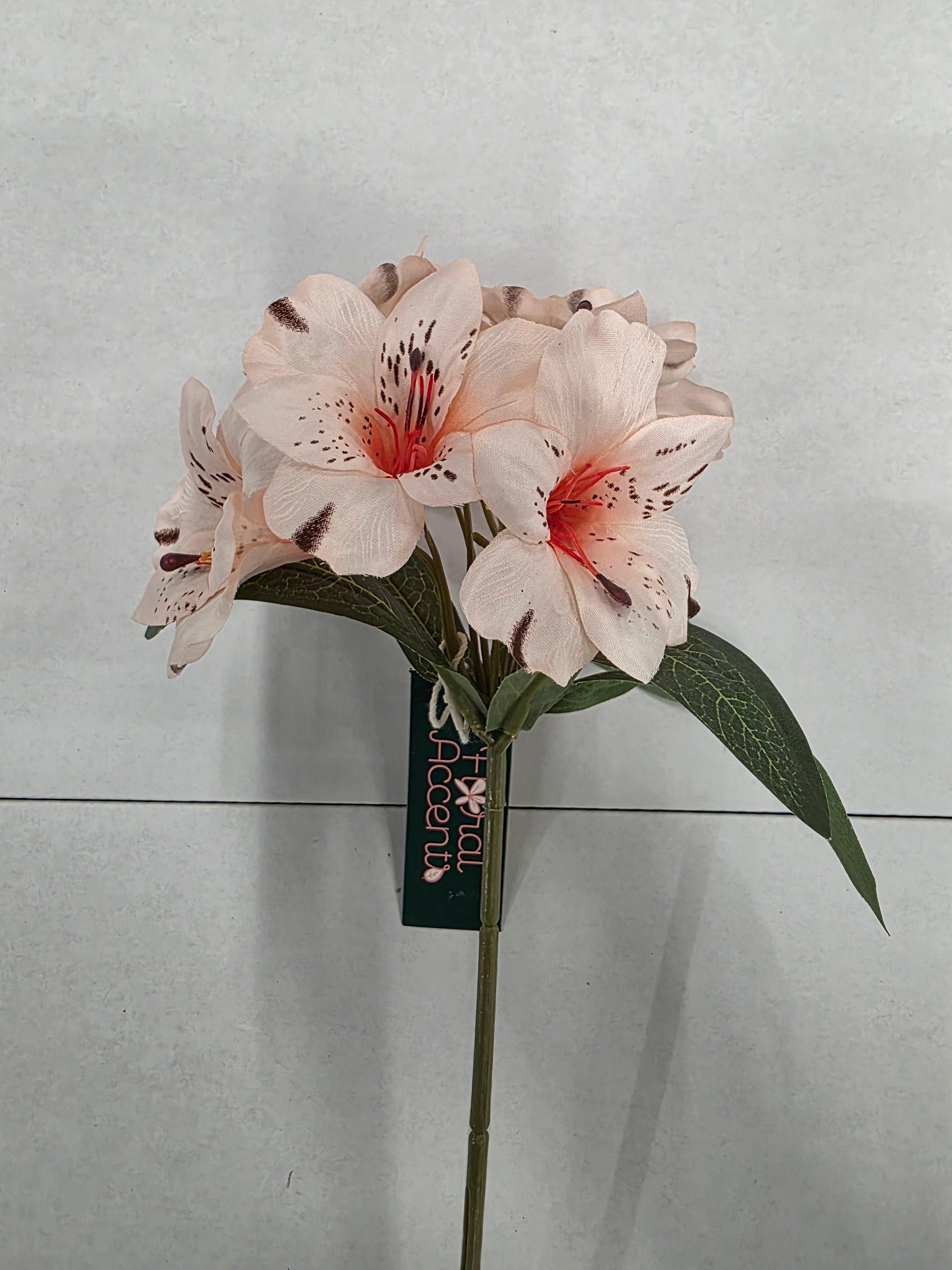 Artificial Alstroemeria Light Pink45cm (Pack of 5)