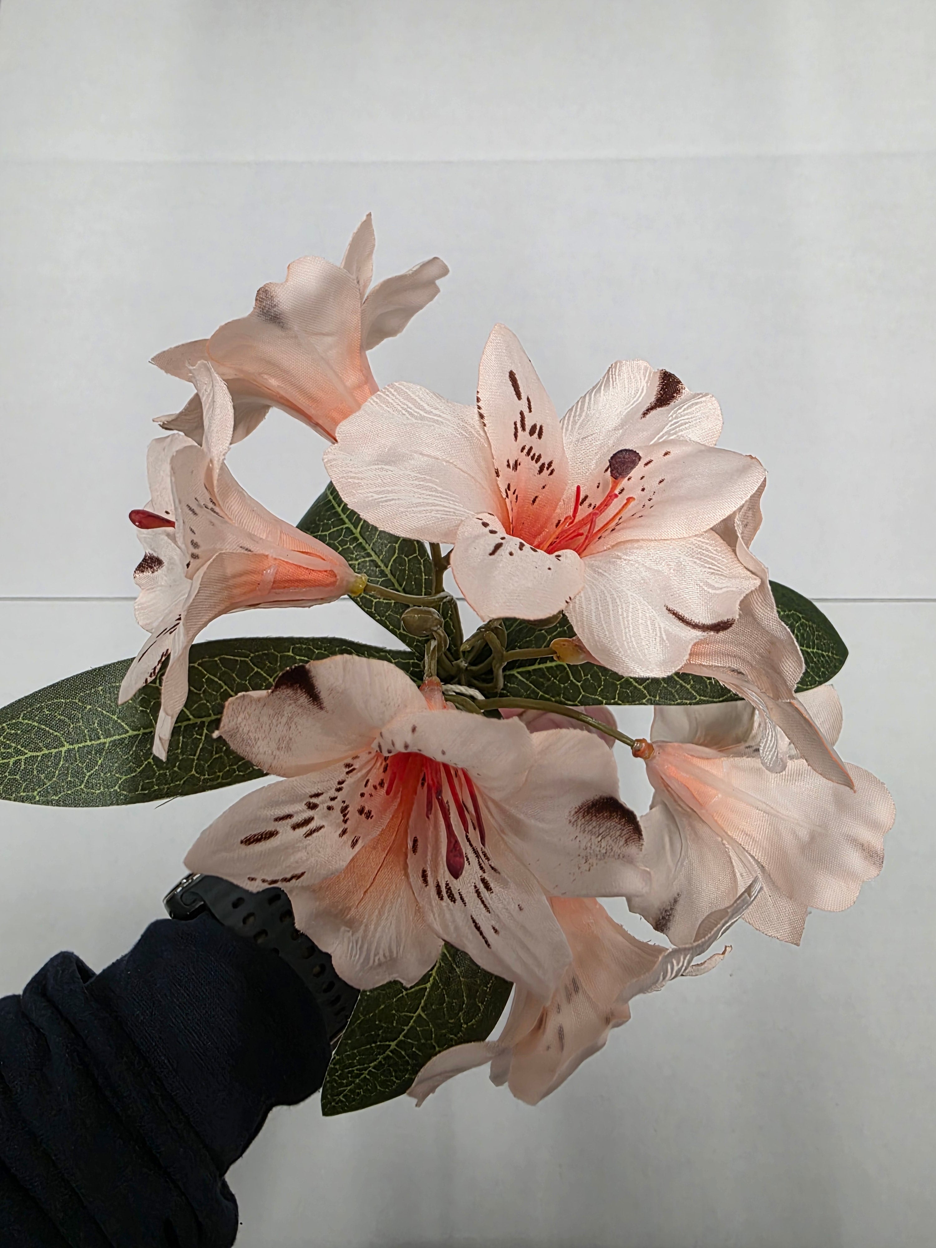 Artificial Alstroemeria Light Pink45cm (Pack of 5)