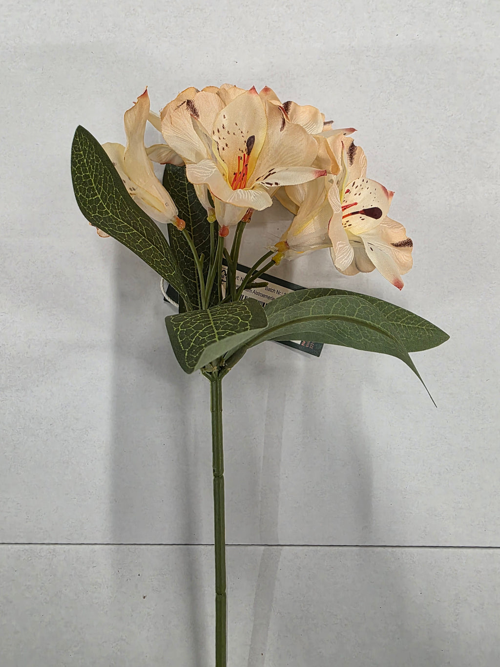 Artificial Alstroemeria Salmon 45cm(Pack of 5)