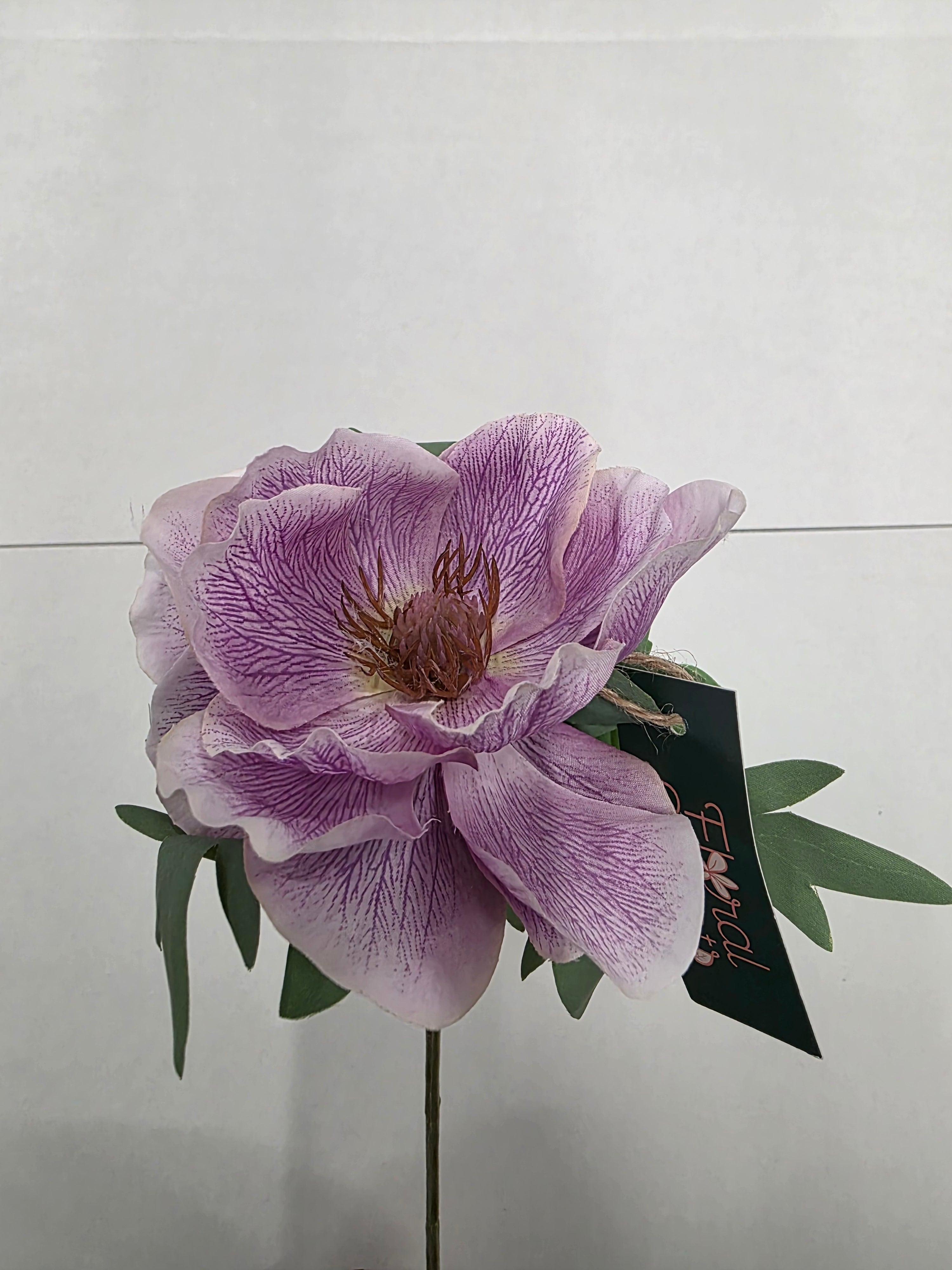 Artificial Anemone Lilac 45cm (Pack of 2)