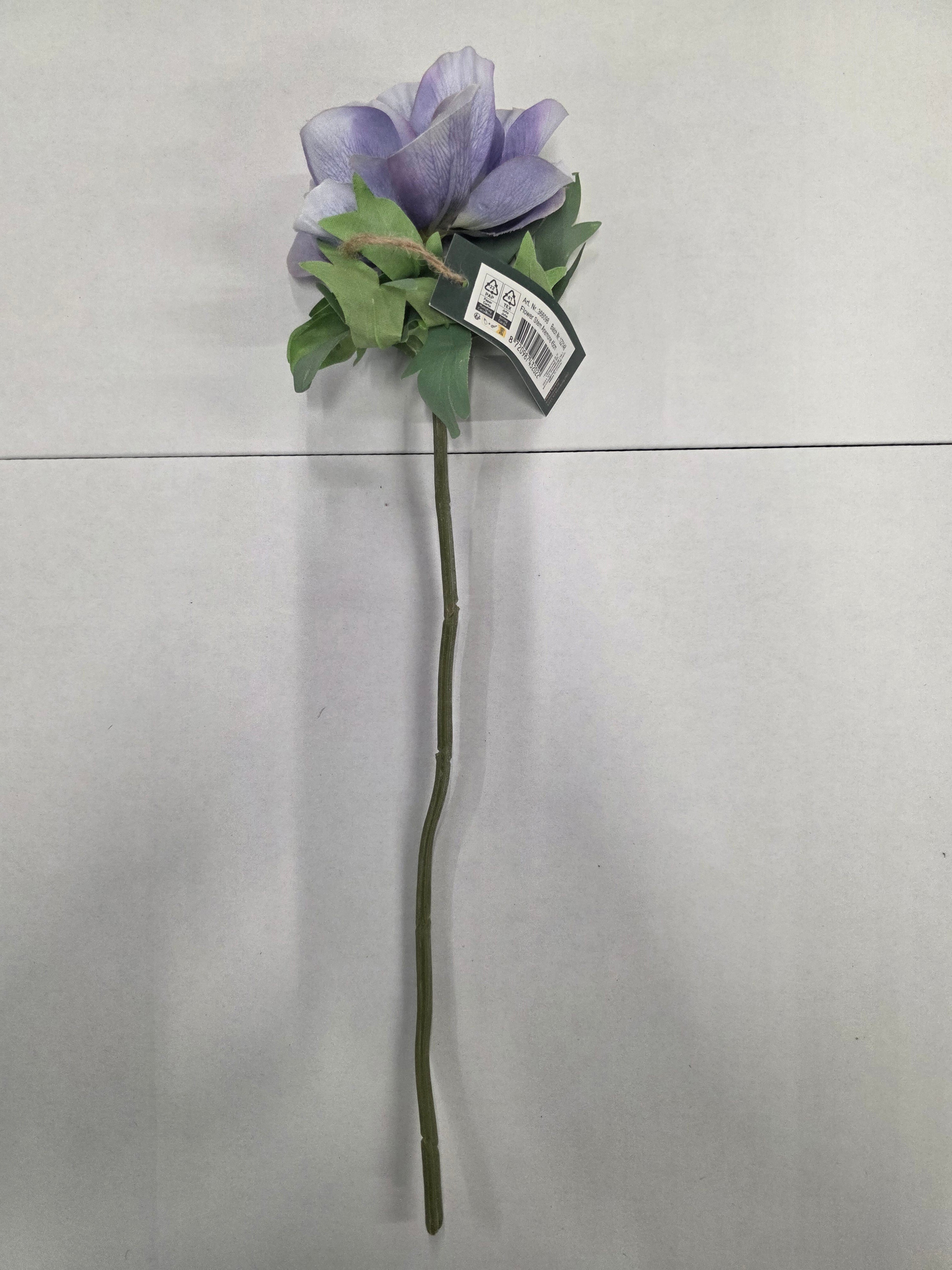 Artificial Anemone Purple 45cm (Pack of 2)