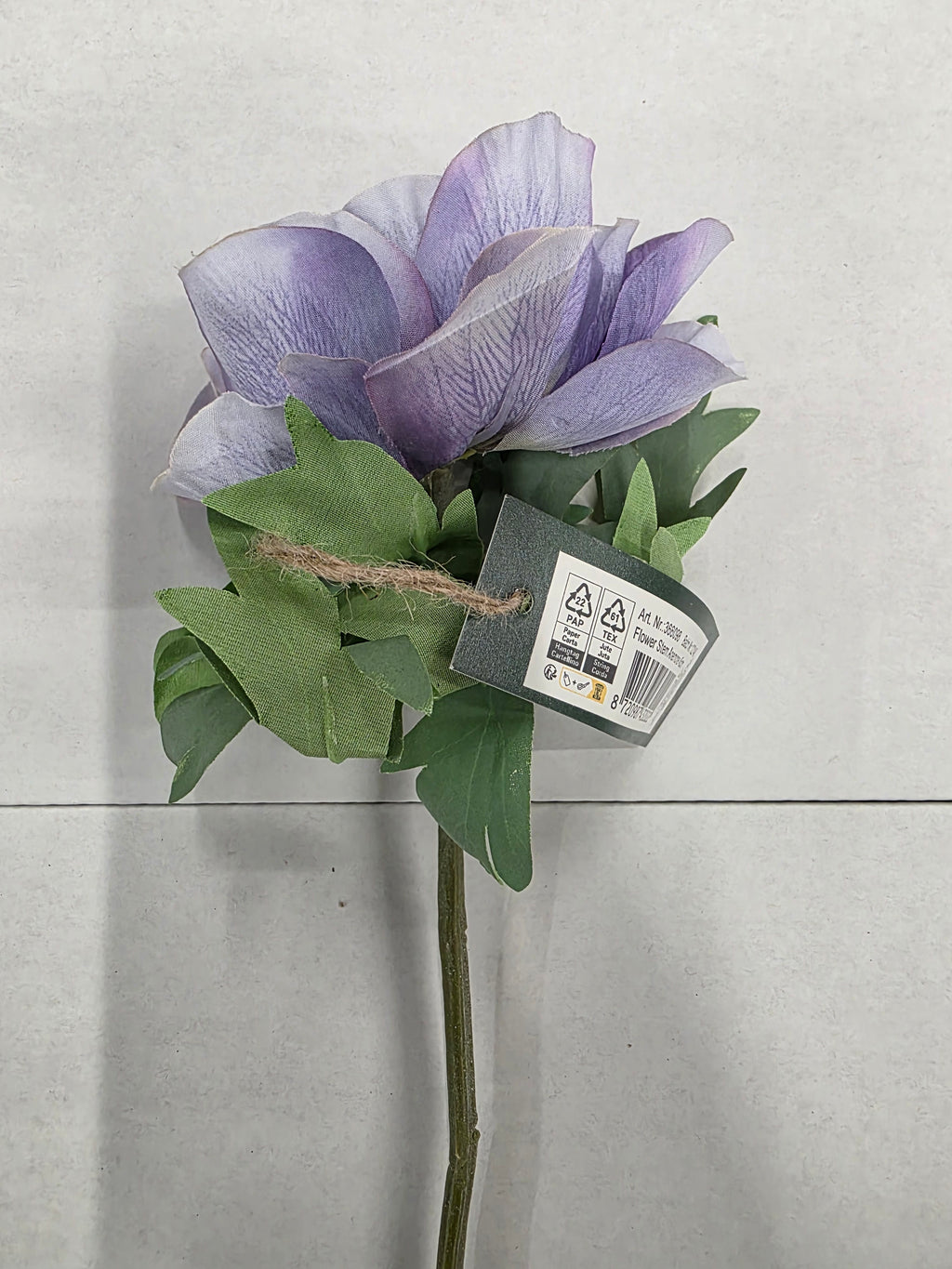 Artificial Anemone Purple 45cm (Pack of 2)