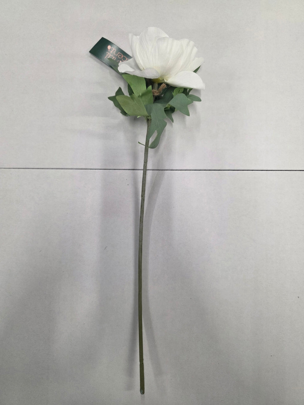 Artificial Anemone White 45cm (Pack of 2)