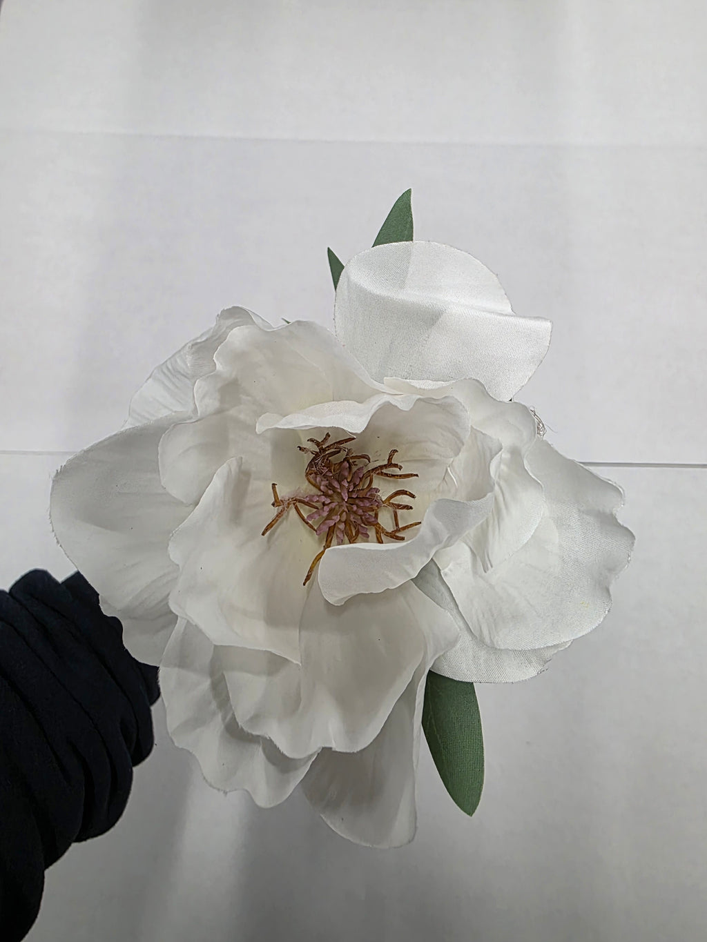 Artificial Anemone White 45cm (Pack of 2)