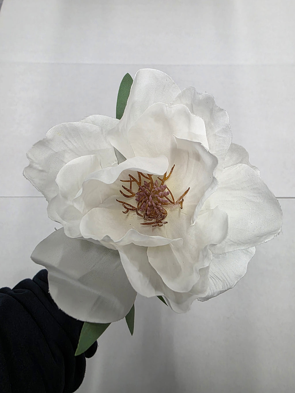 Artificial Anemone White 45cm (Pack of 2)