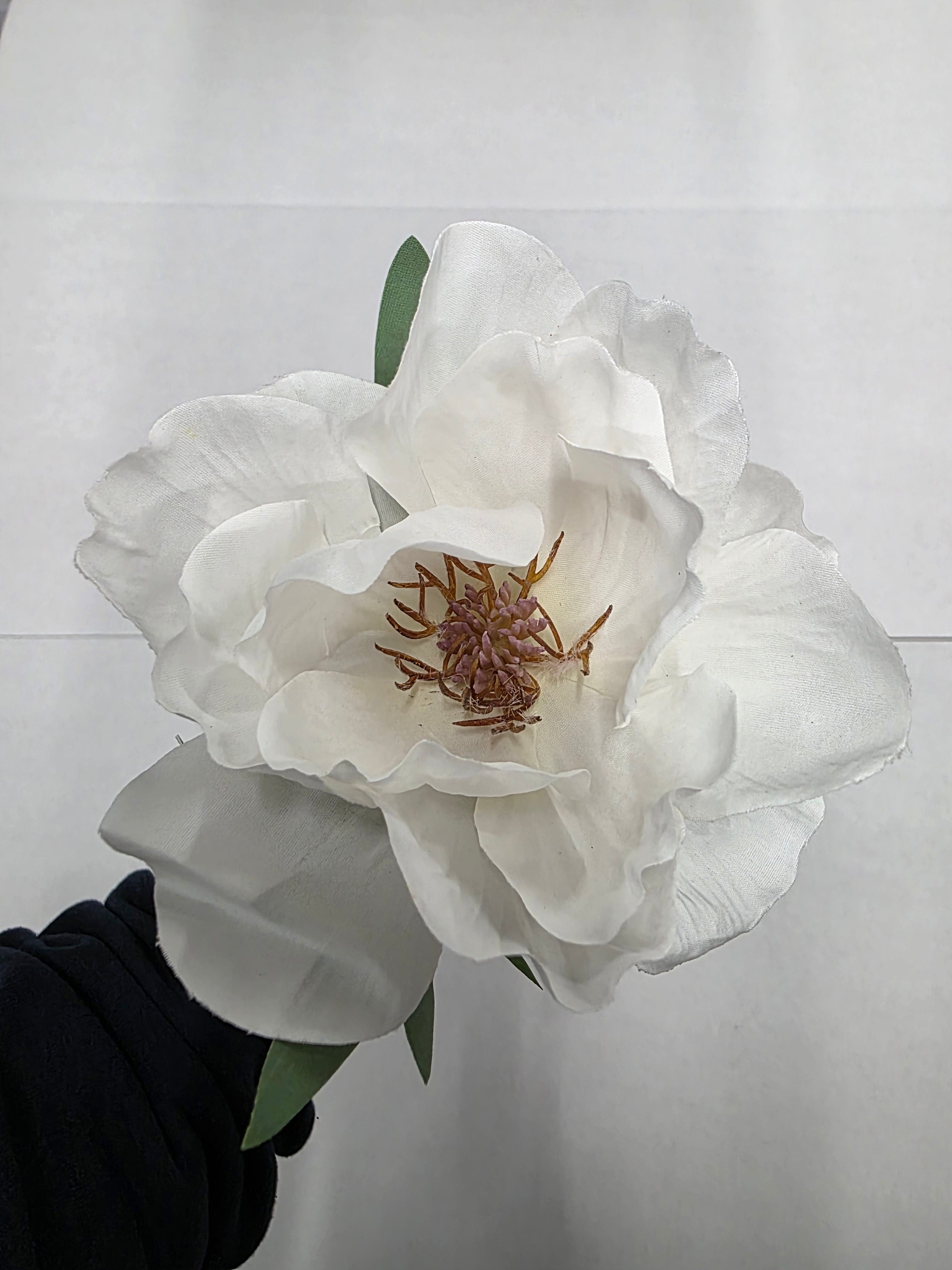 Artificial Anemone White 45cm (Pack of 2)
