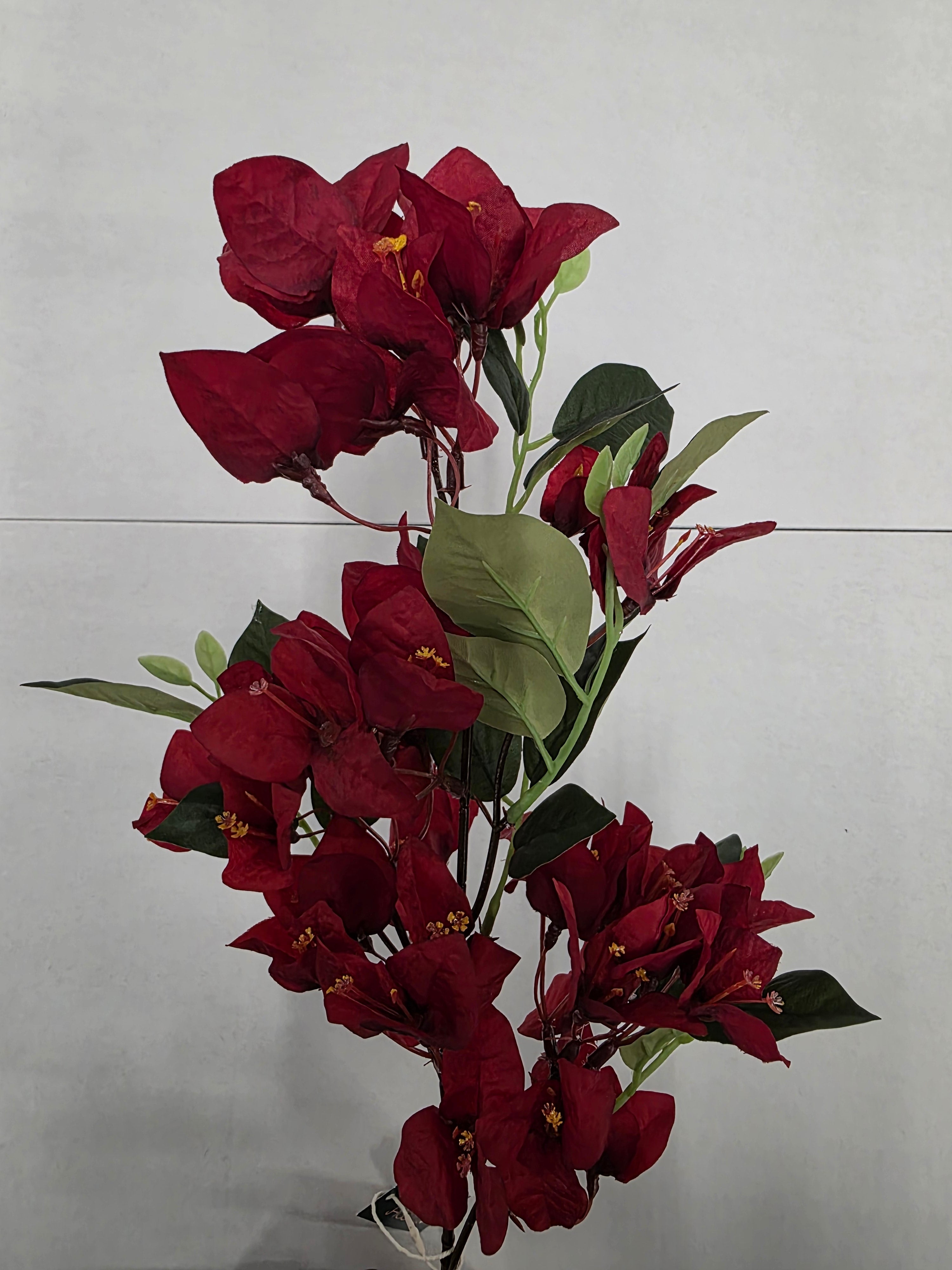 Artificial Bougainvillea Burgundy 76cm