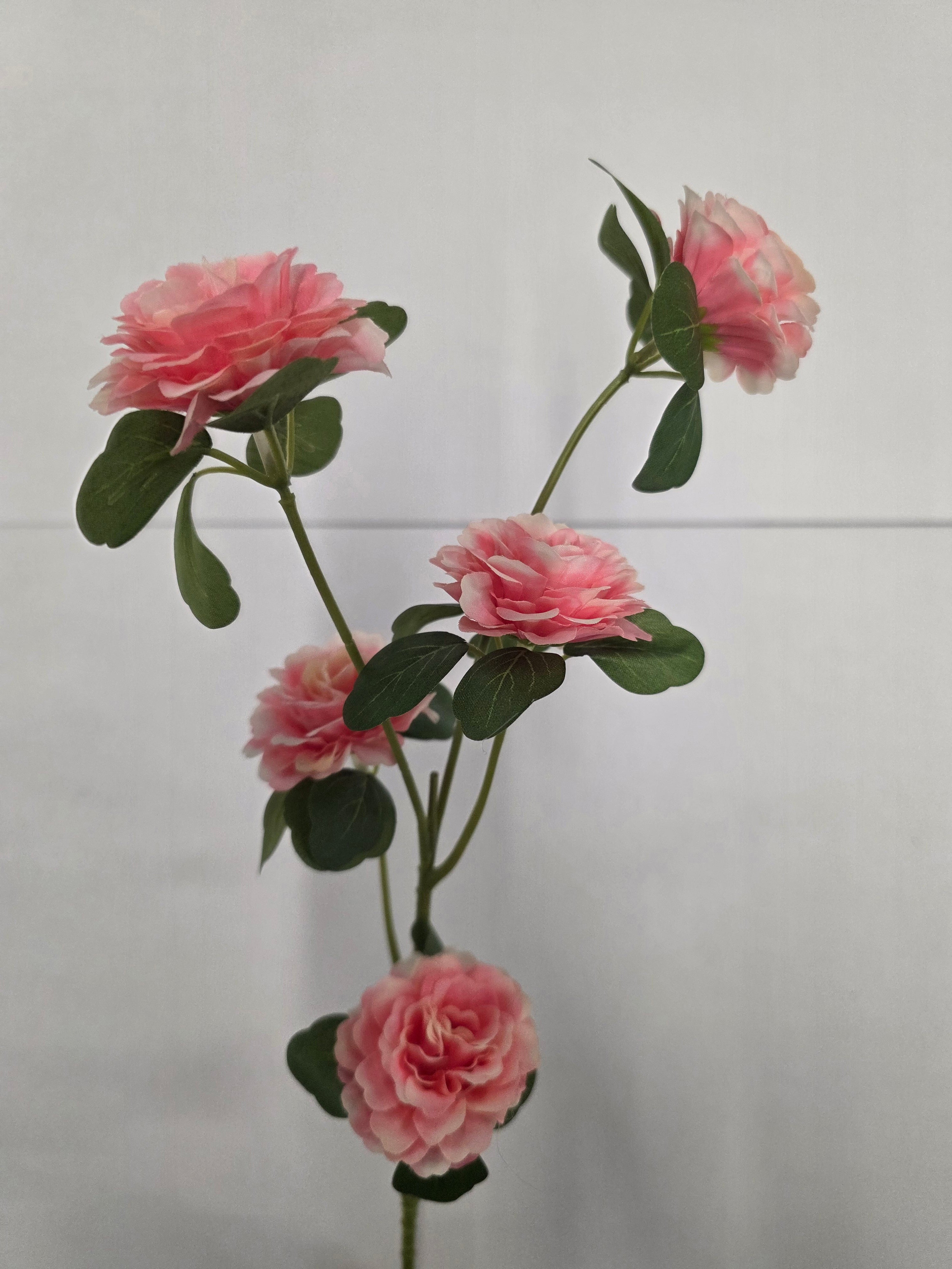 Artificial Camellia Pink 70cm (Pack of 4)