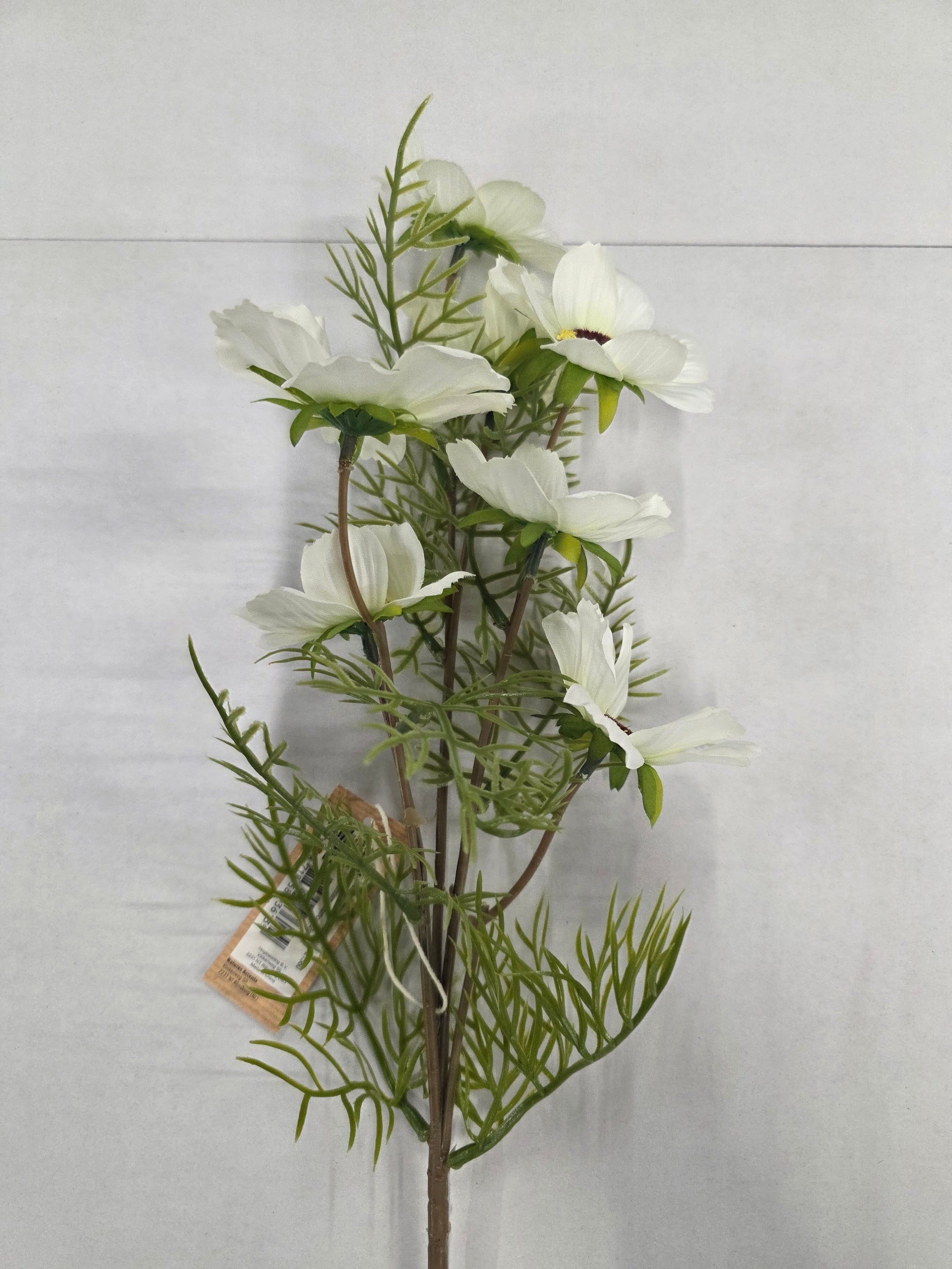 Artificial Cosmos White 72cm