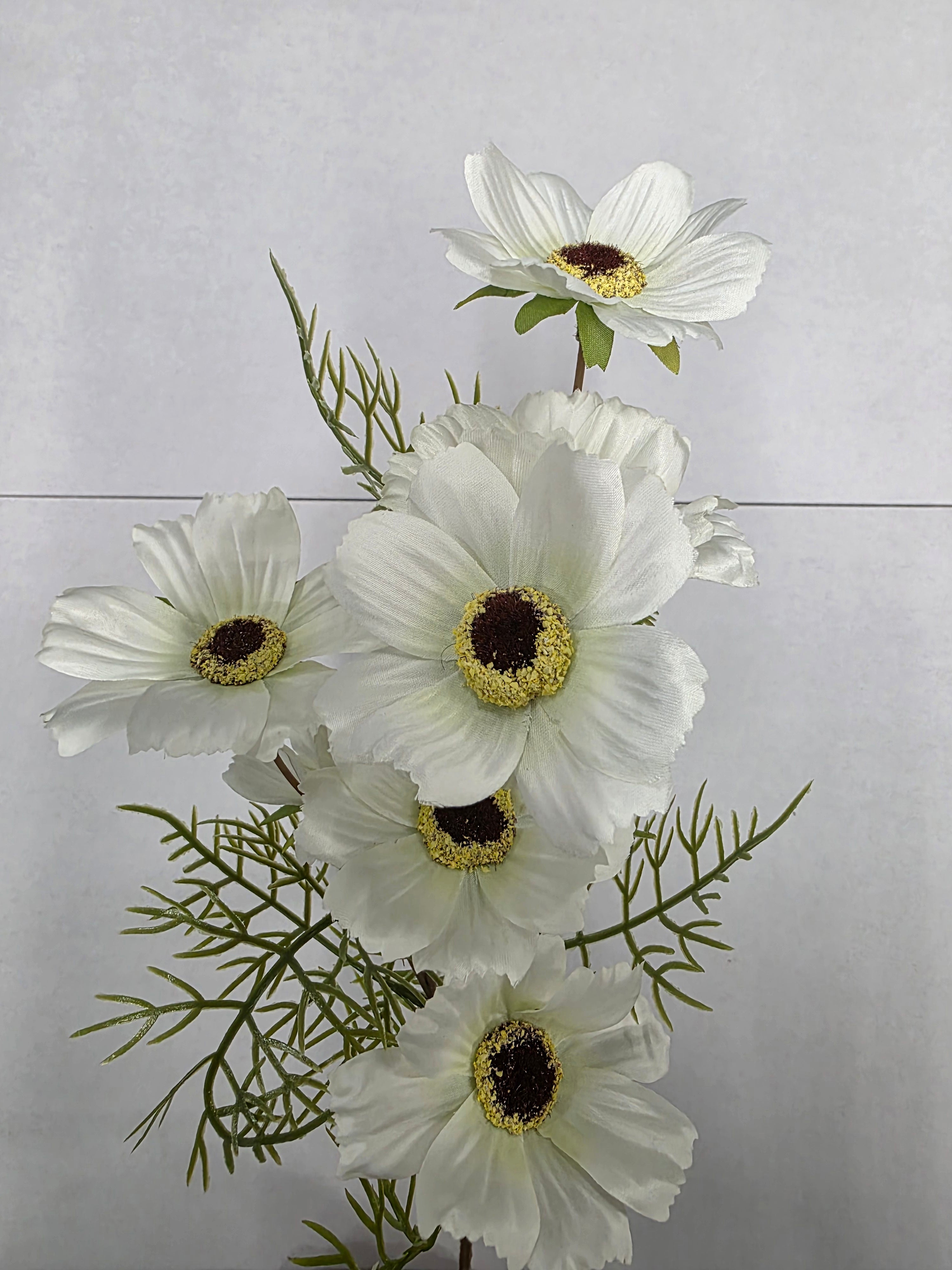 Artificial Cosmos White 72cm