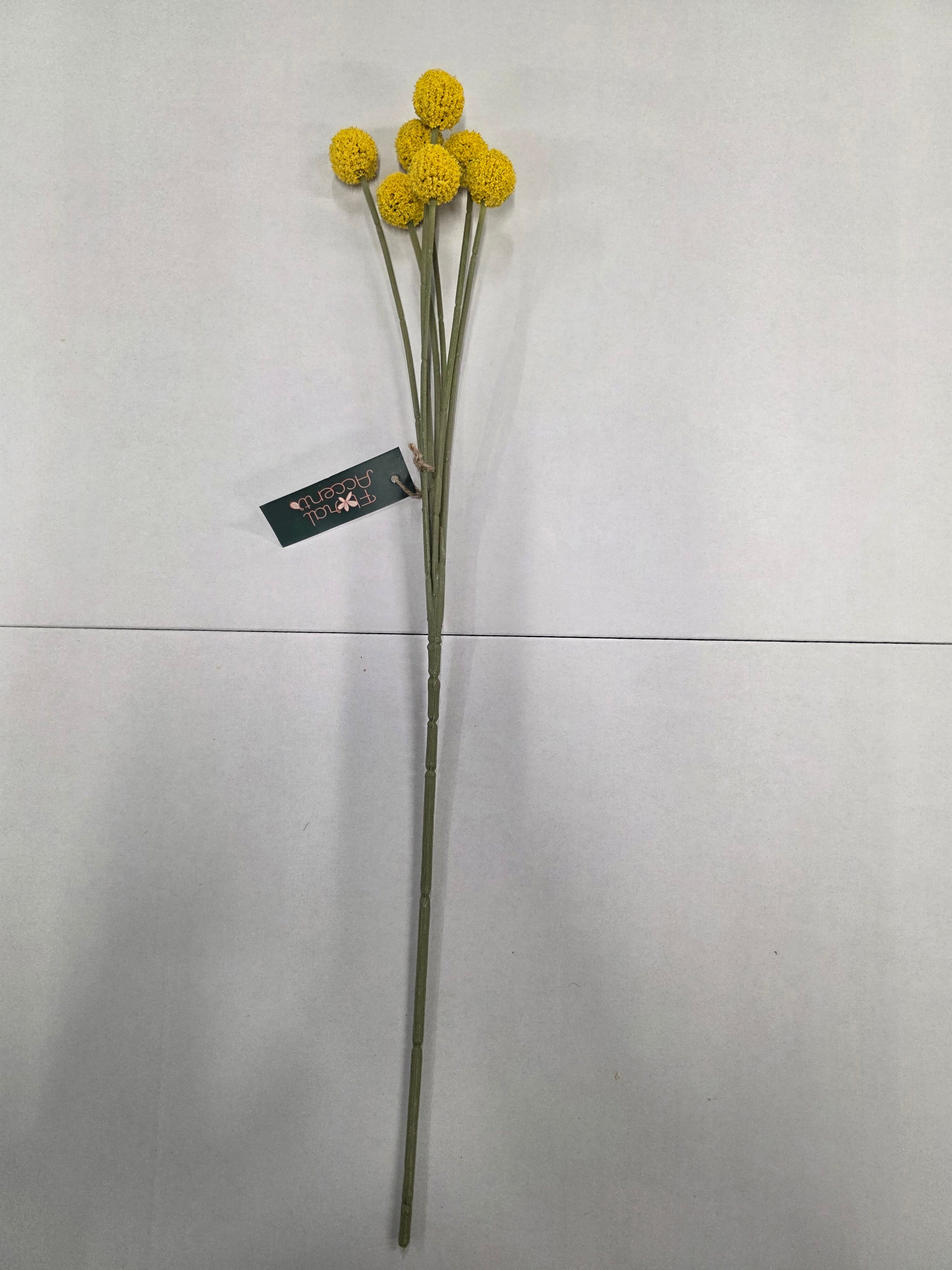 Artificial Craspedia Yellow 60cm
