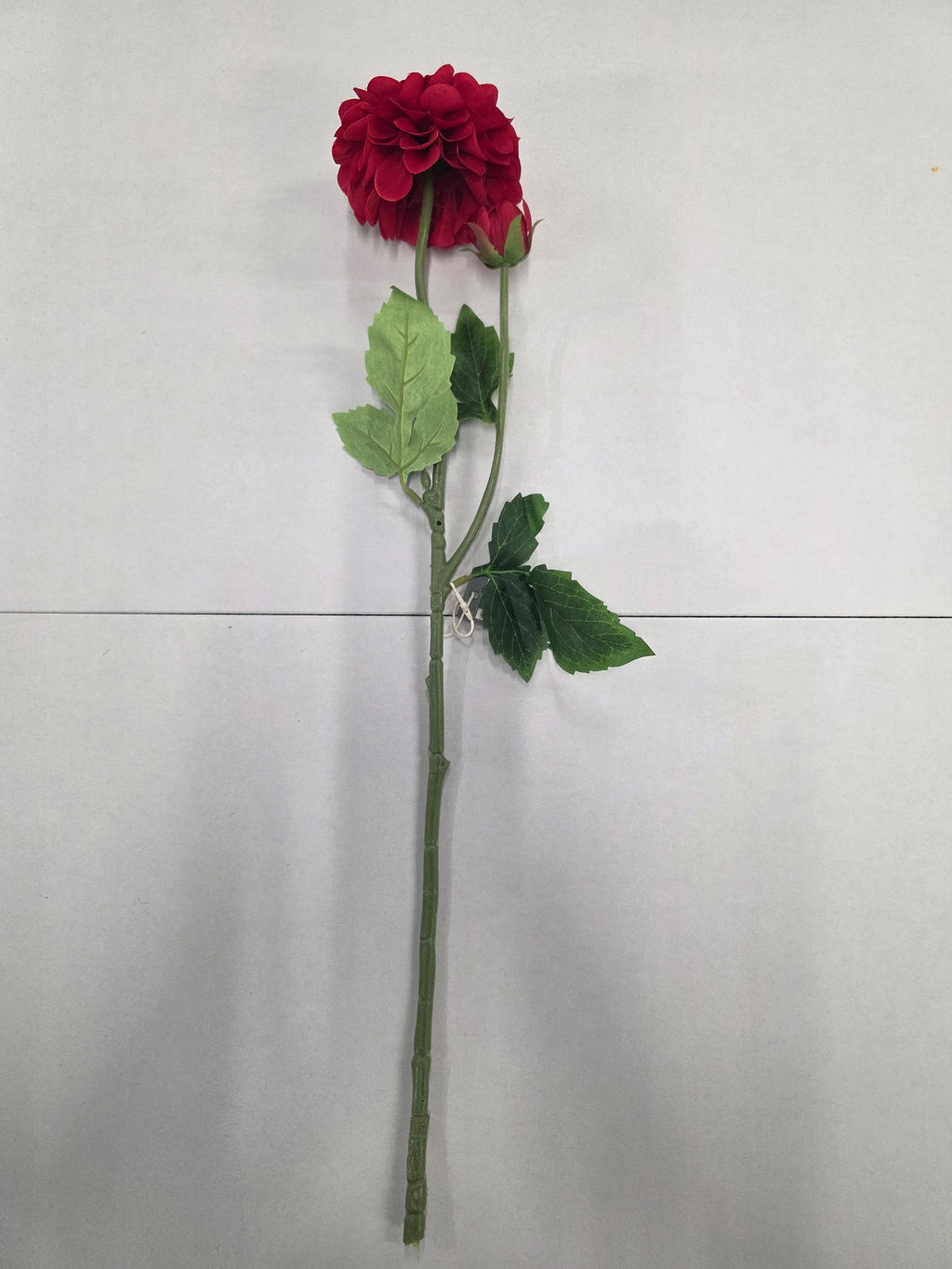 Artificial Dahlia Burgundy 59 cm