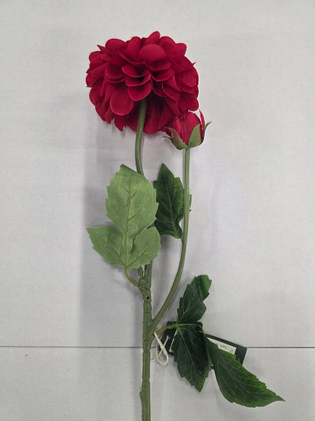 Artificial Dahlia Burgundy 59 cm