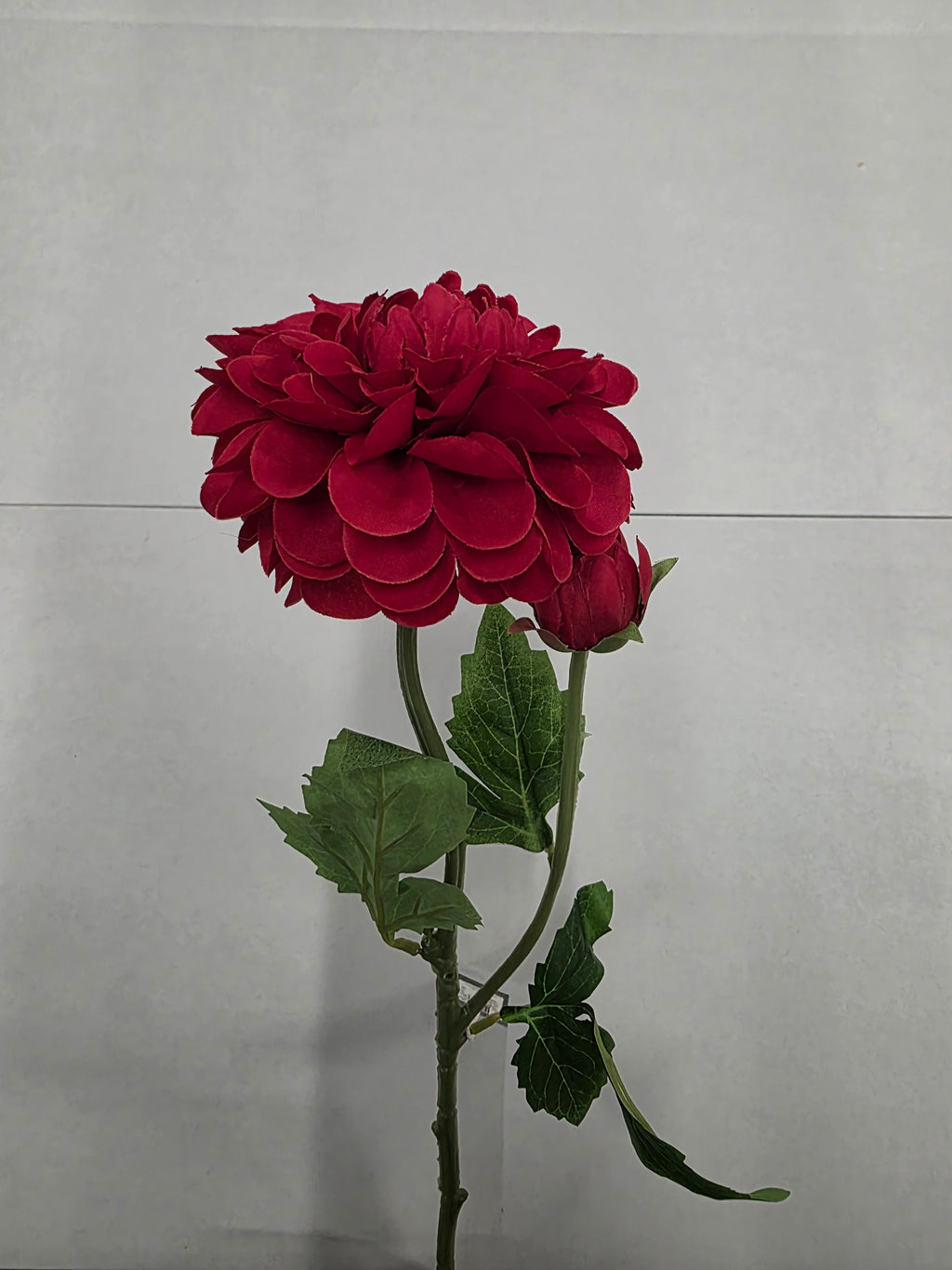 Artificial Dahlia Burgundy 59 cm