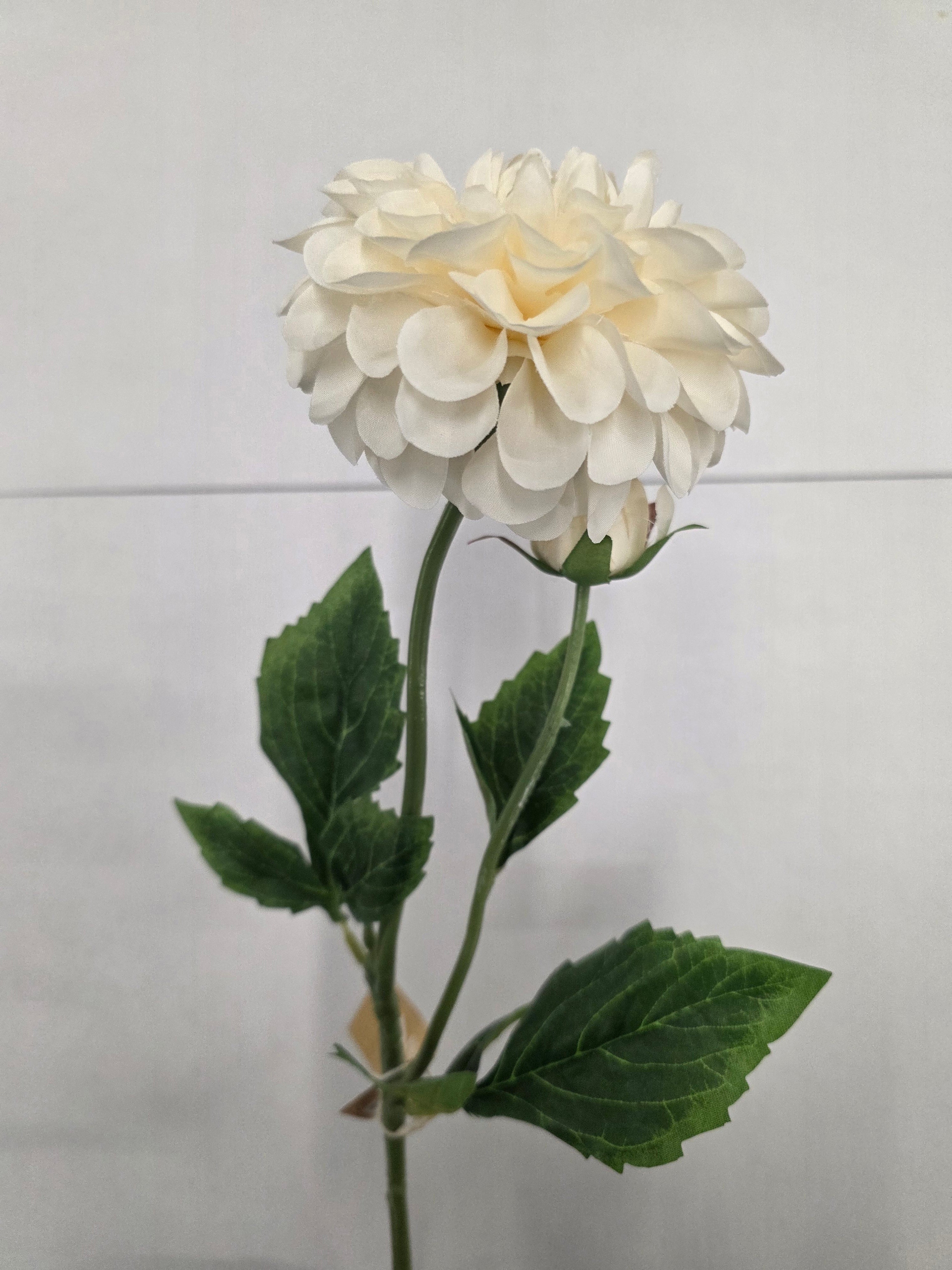 Artificial Dahlia Cream 59cm