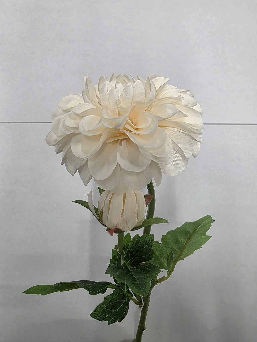 Artificial Dahlia Cream 59cm