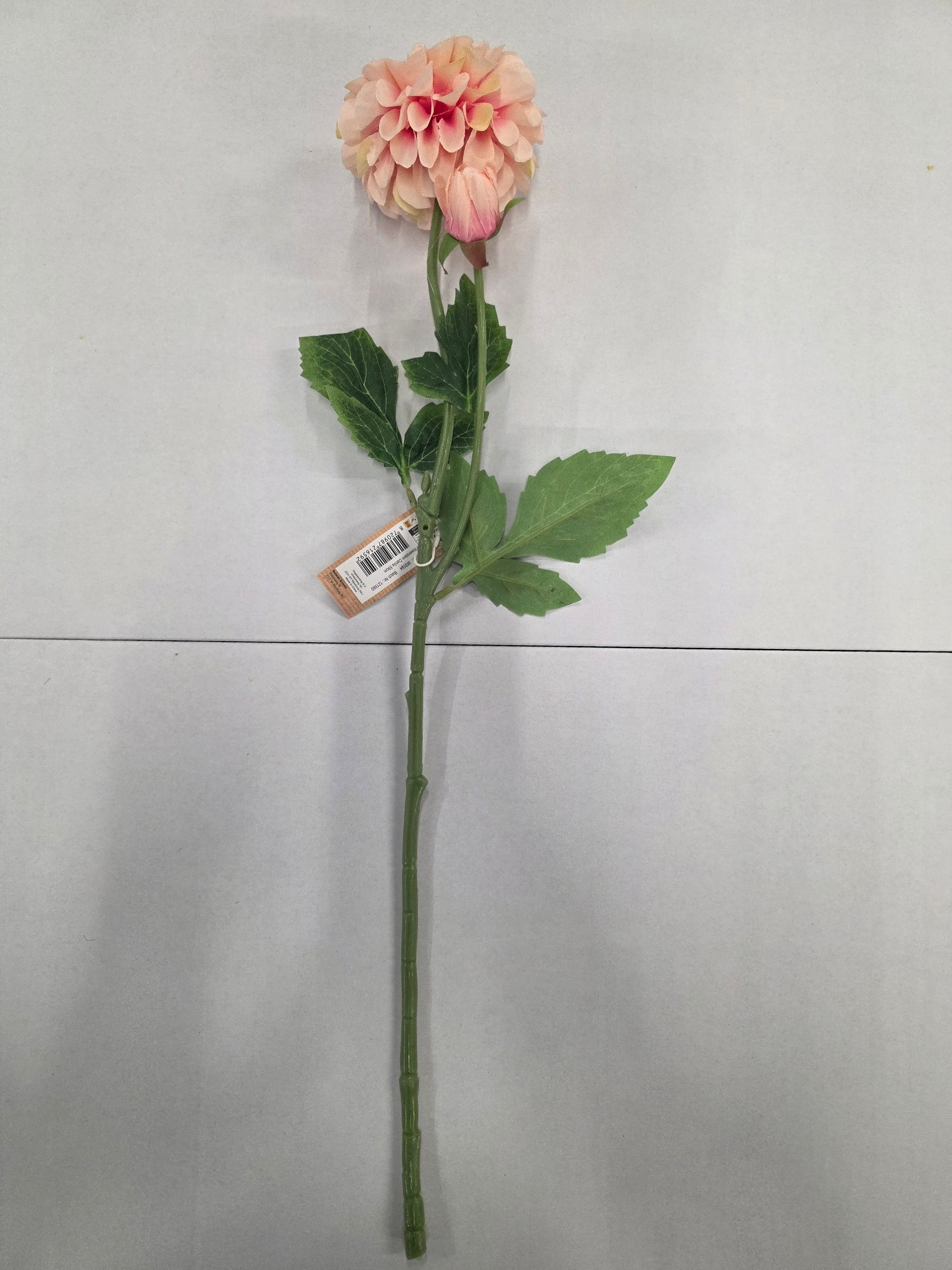 Artificial Dahlia Light Pink 59cm