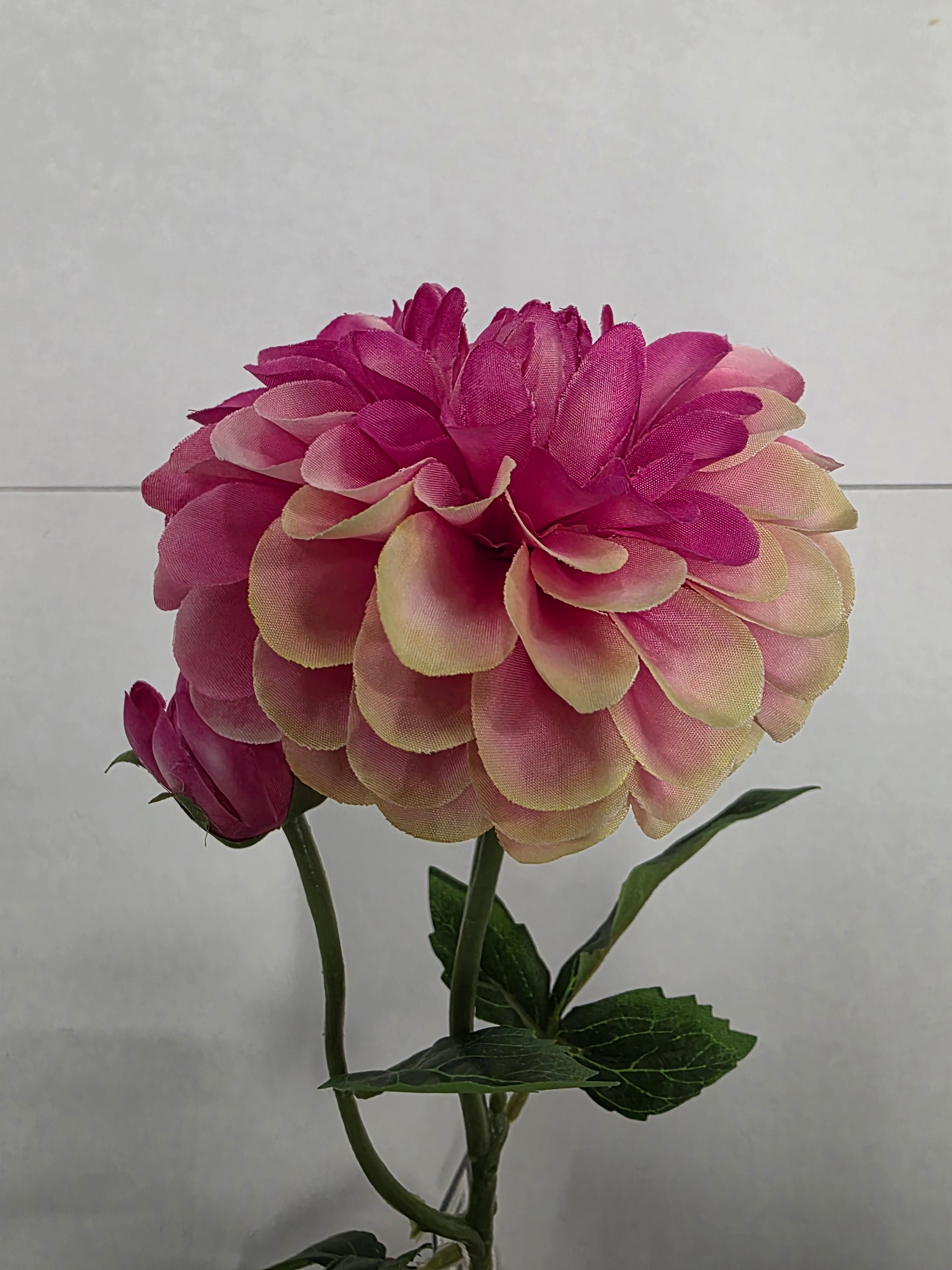 Artificial Dahlia Pink 59cm