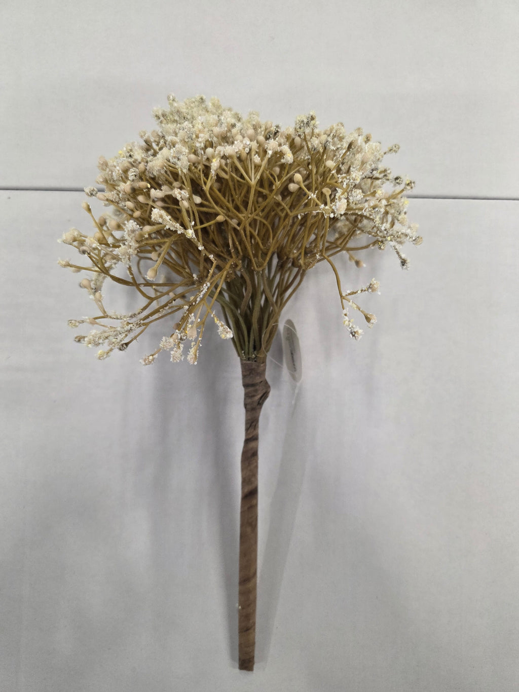 Artificial Gypsophilia Bush Ivory 32cm (PACK OF 2)