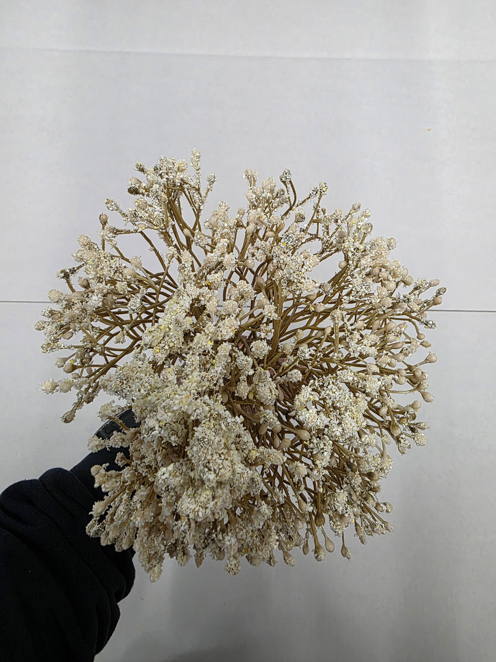 Artificial Gypsophilia Bush Ivory 32cm (PACK OF 2)