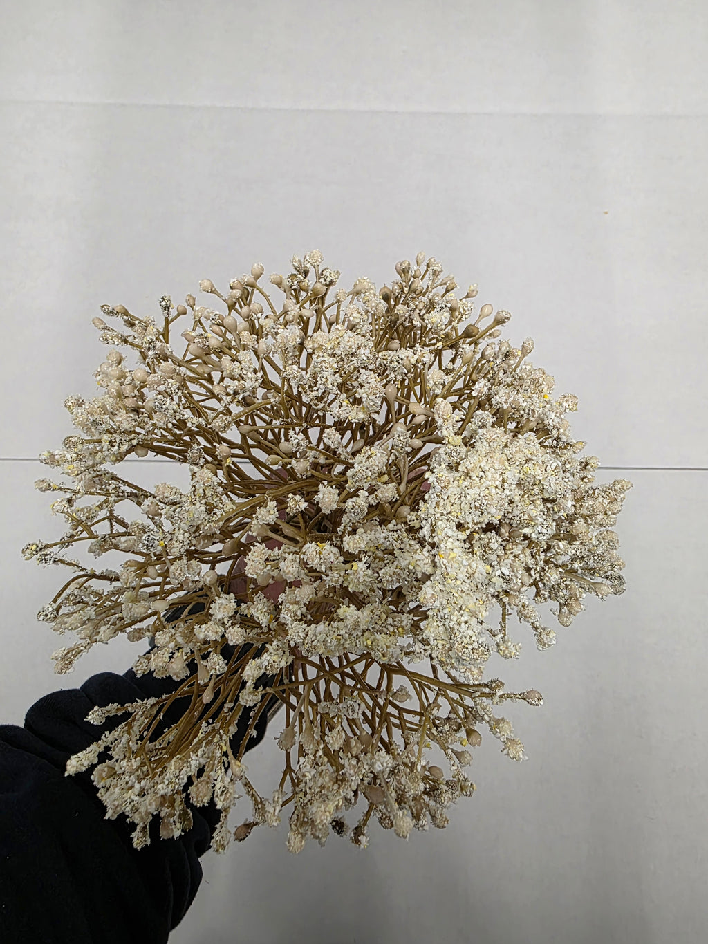Artificial Gypsophilia Bush Ivory 32cm (PACK OF 2)