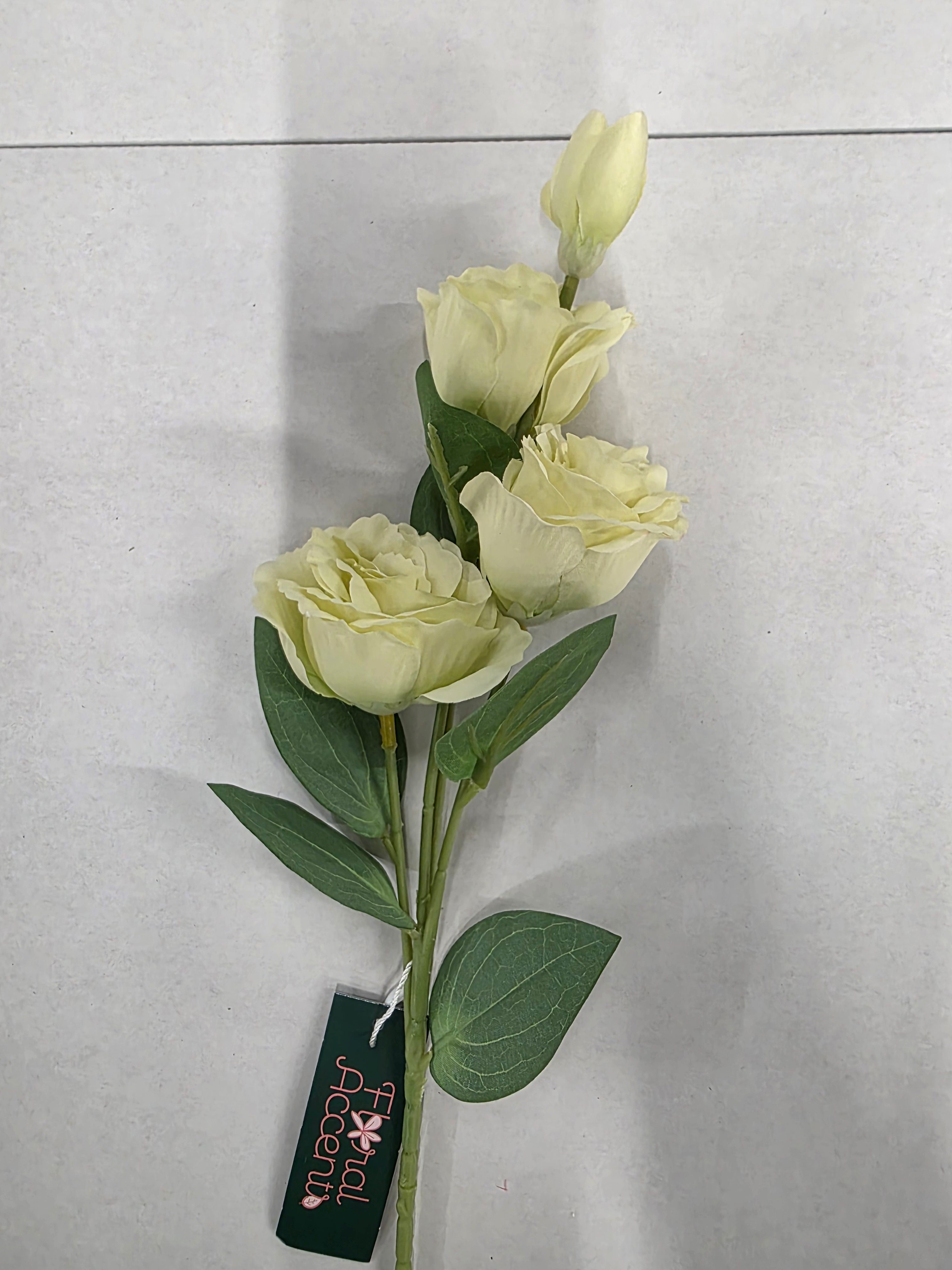 Artificial Lisianthus Cream 70cm