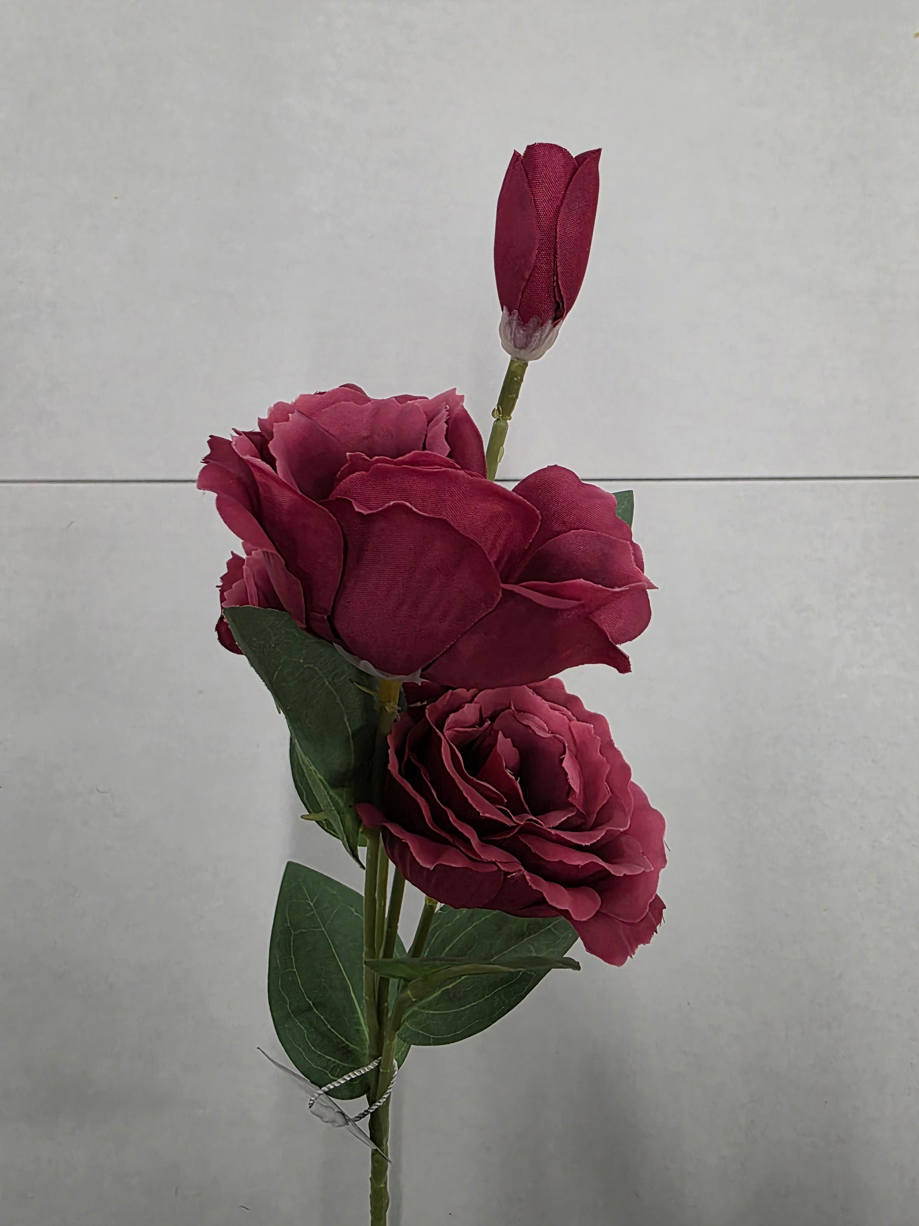 Artificial Lisianthus Fuscia 70cm