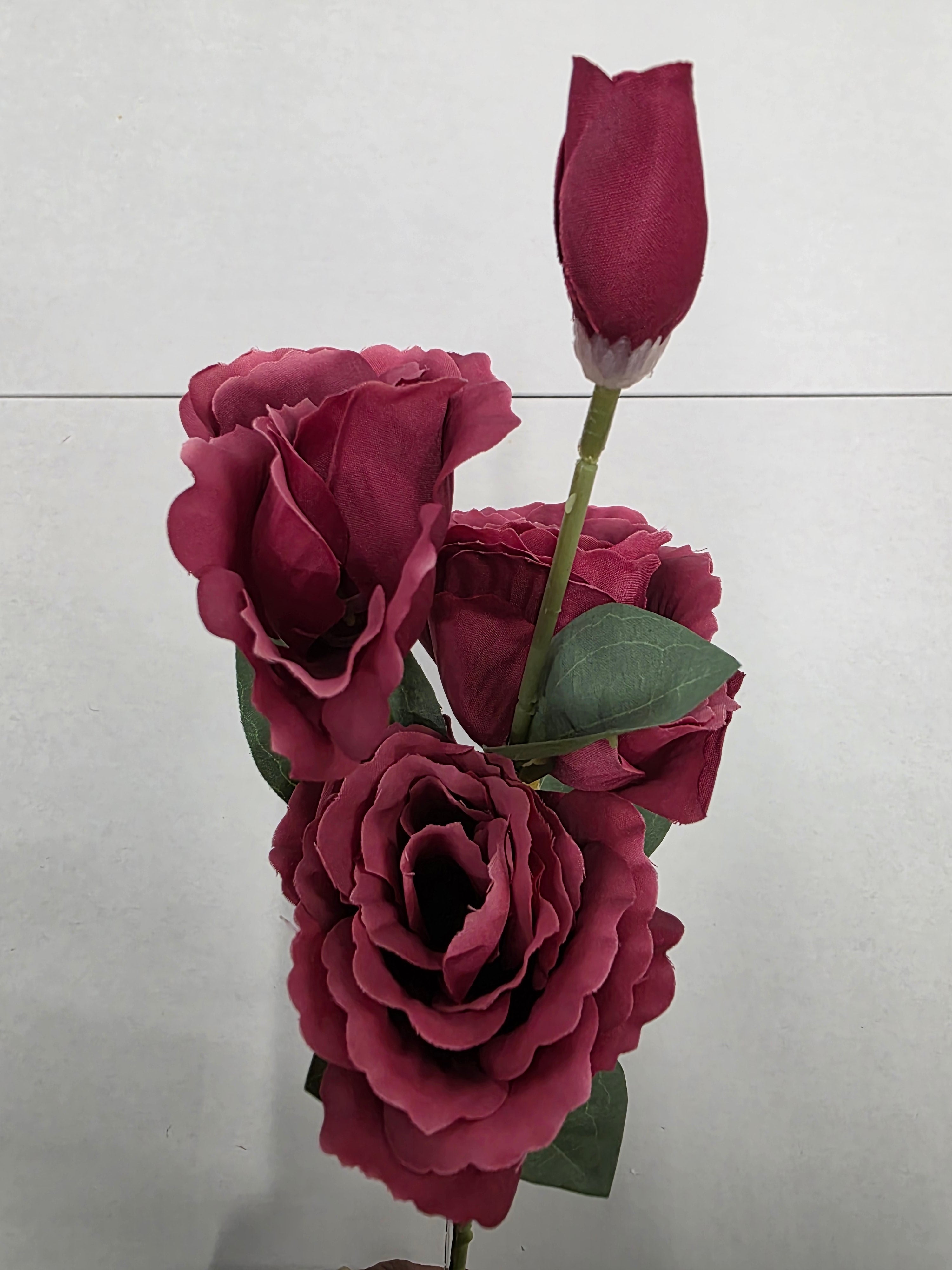 Artificial Lisianthus Fuscia 70cm