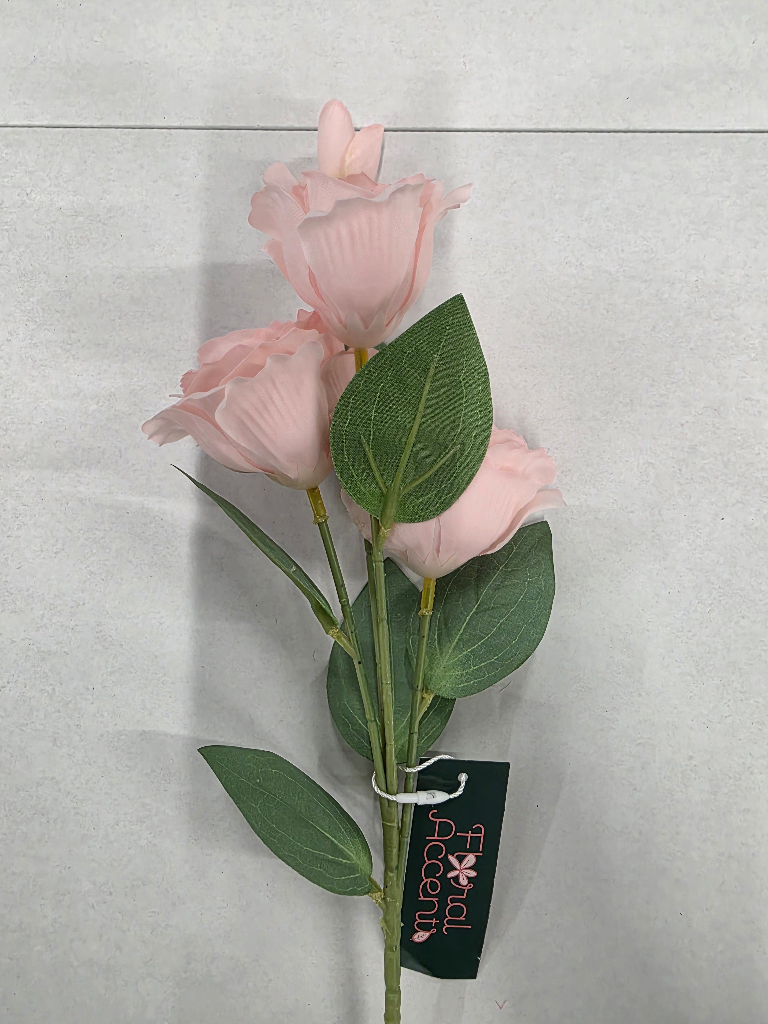 Artificial Lisianthus Light Pink 70cm