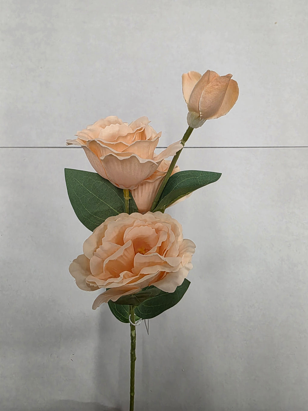 Artificial Lisianthus Salmon 70cm