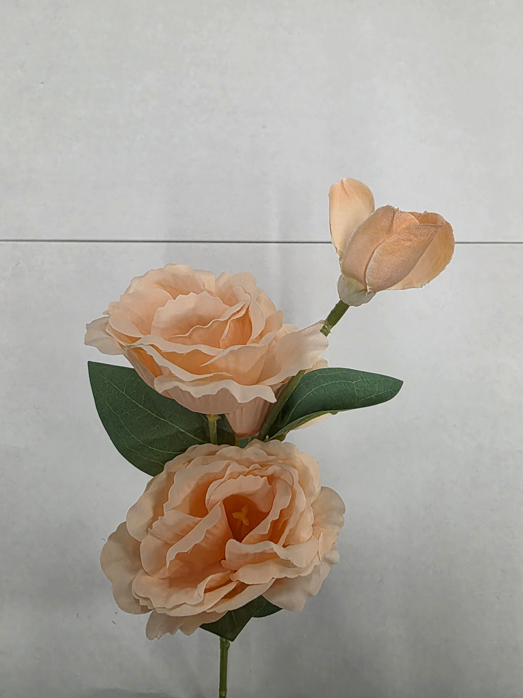 Artificial Lisianthus Salmon 70cm