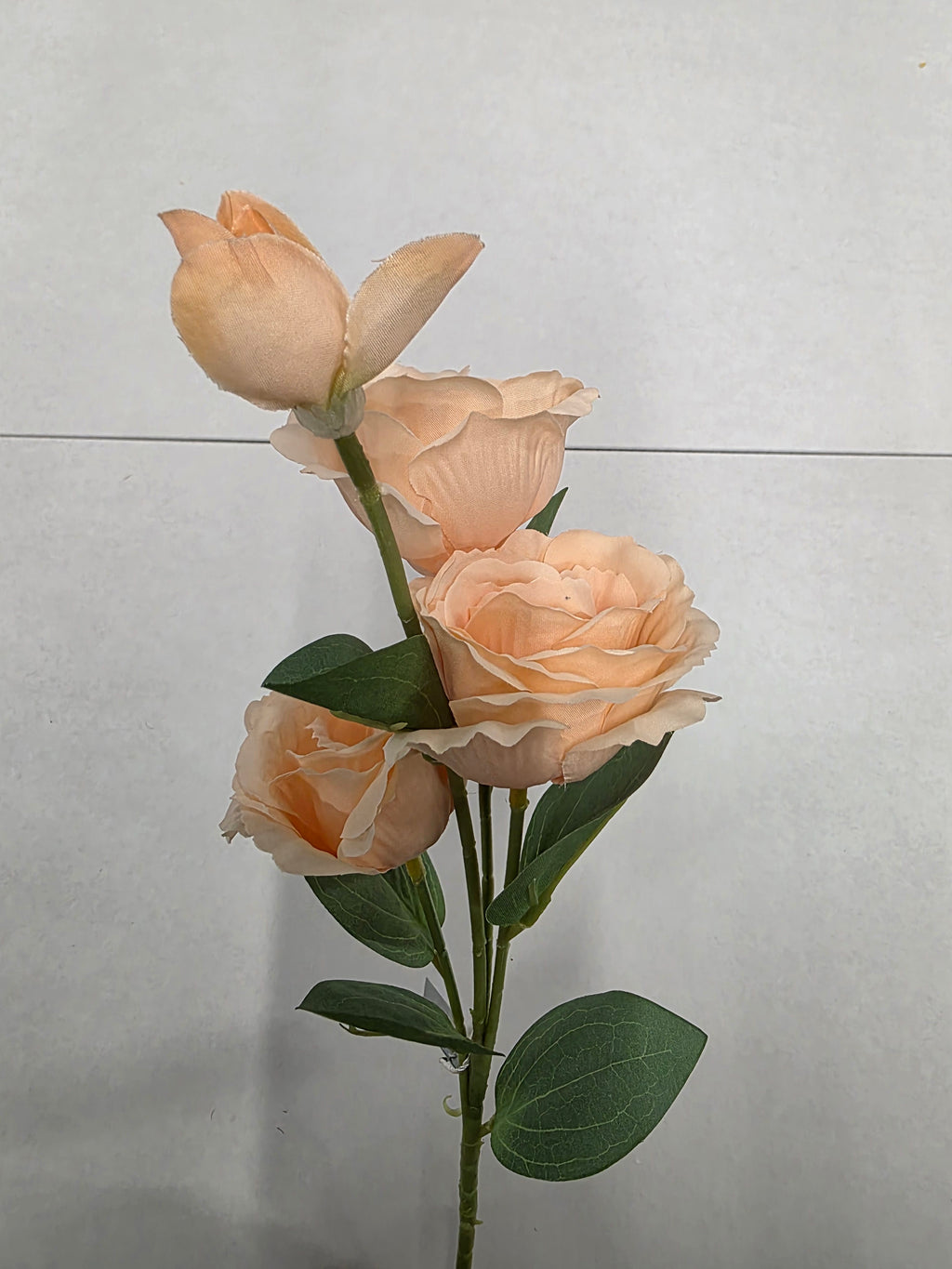Artificial Lisianthus Salmon 70cm