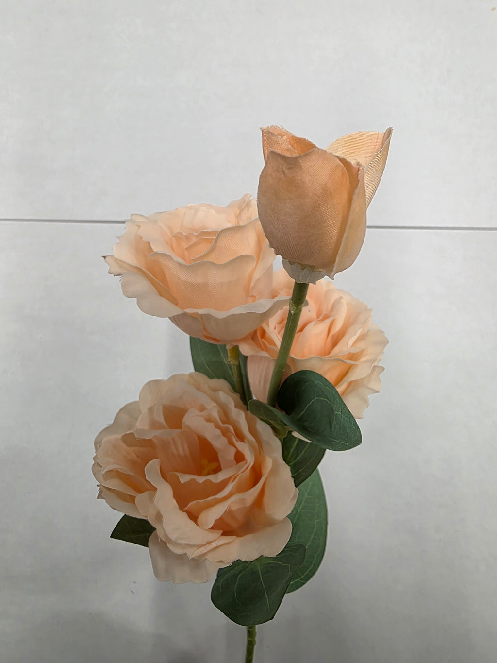 Artificial Lisianthus Salmon 70cm